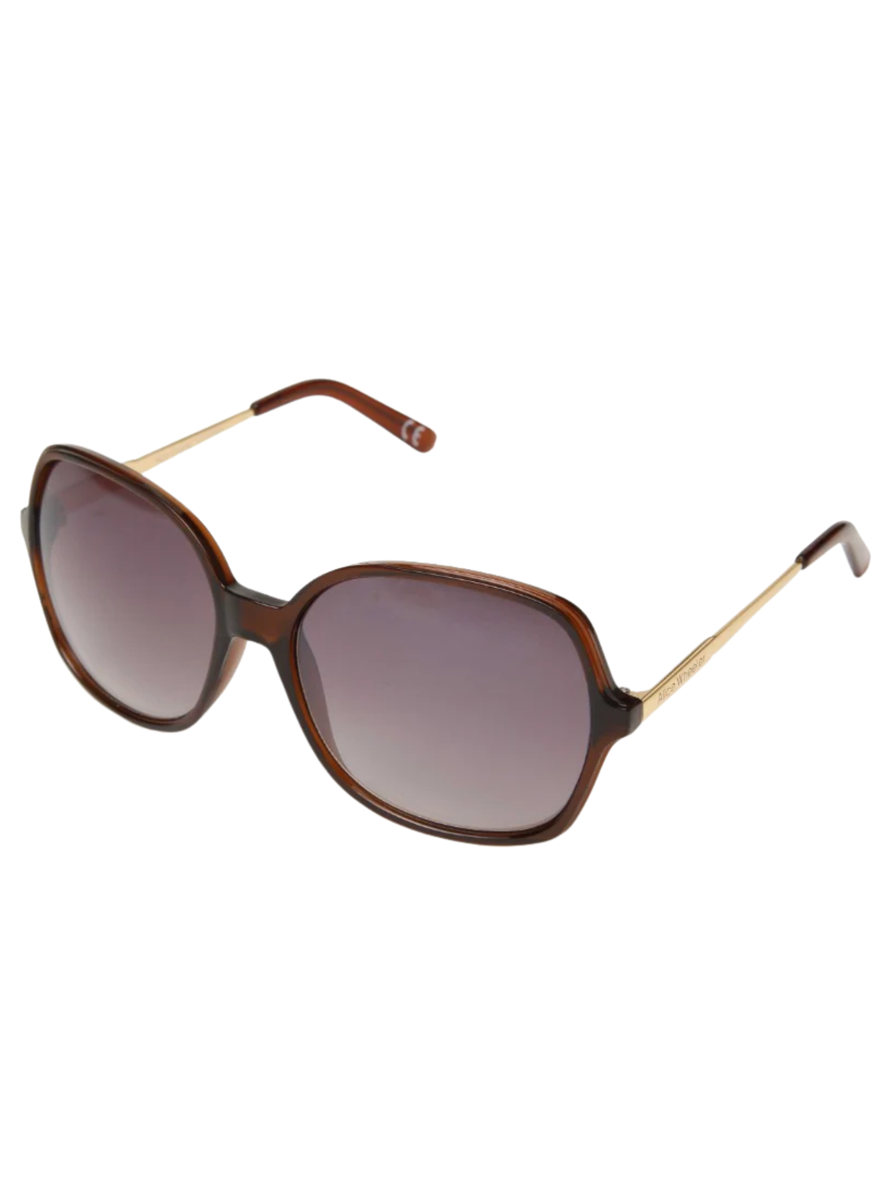 Alice Wheeler AWG78024 Cannes Chestnut Glasses graduated tint sunglasses with UV400 protection