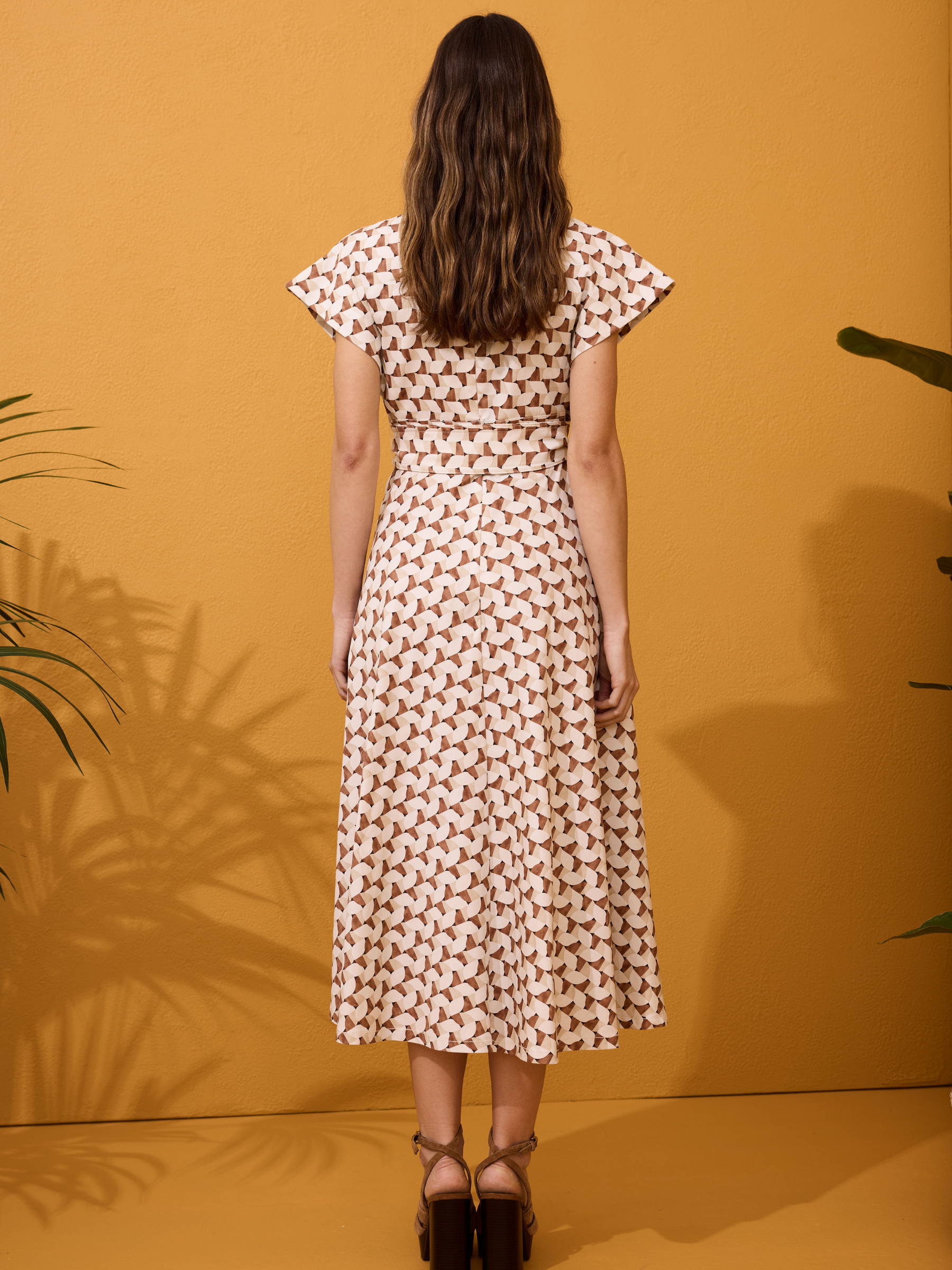 modern shirtwaist dress Arggido 49546 Shirtwaist Dress