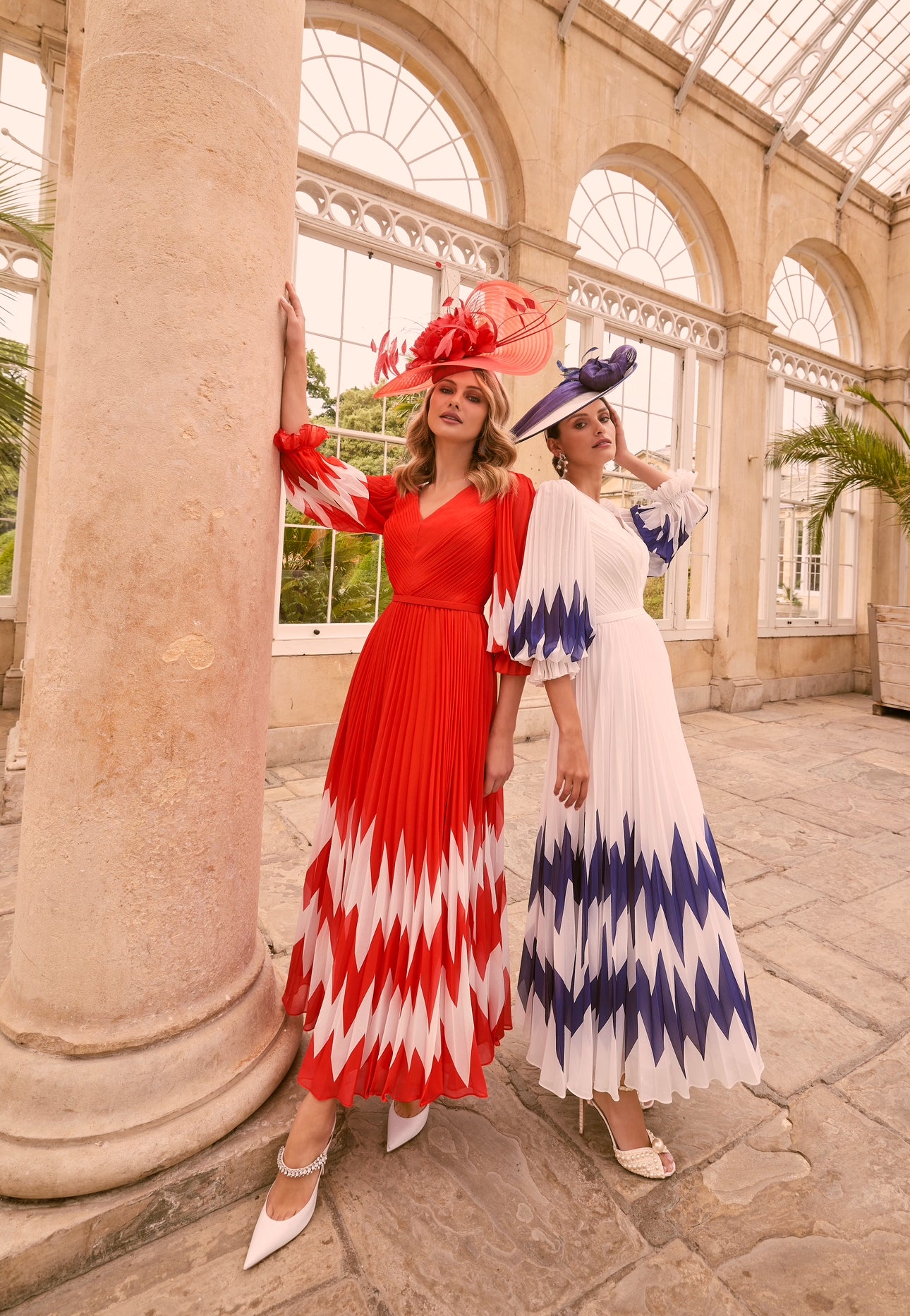 Size 16 INVITATIONS BY Veni Infantino -  36002 - IVORY NAVY