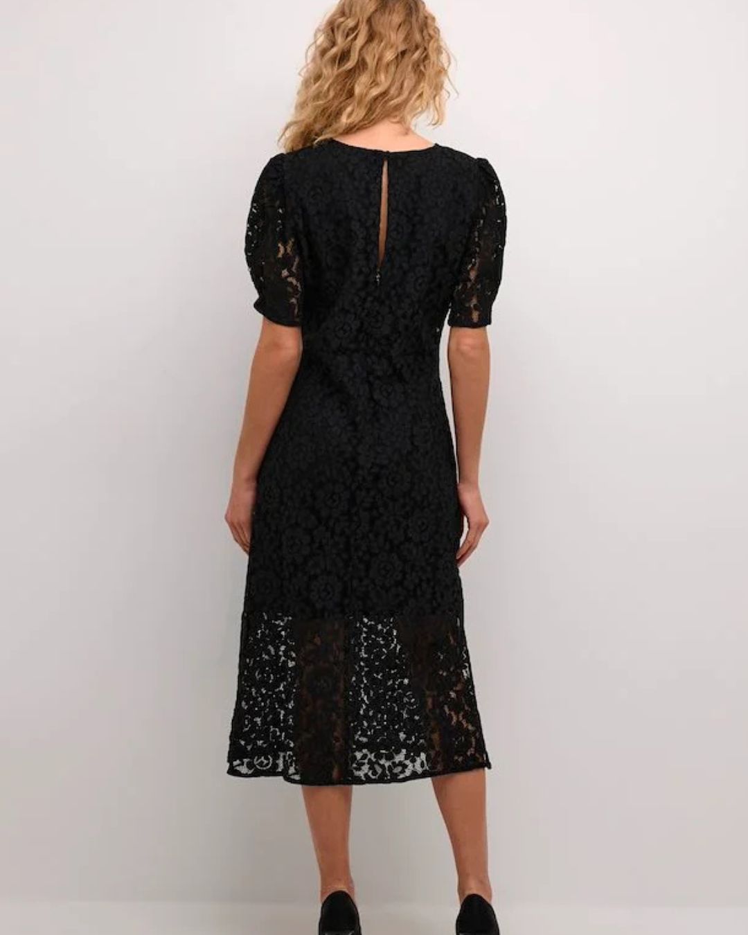 CREAM - EBANA DRESS - BLACK