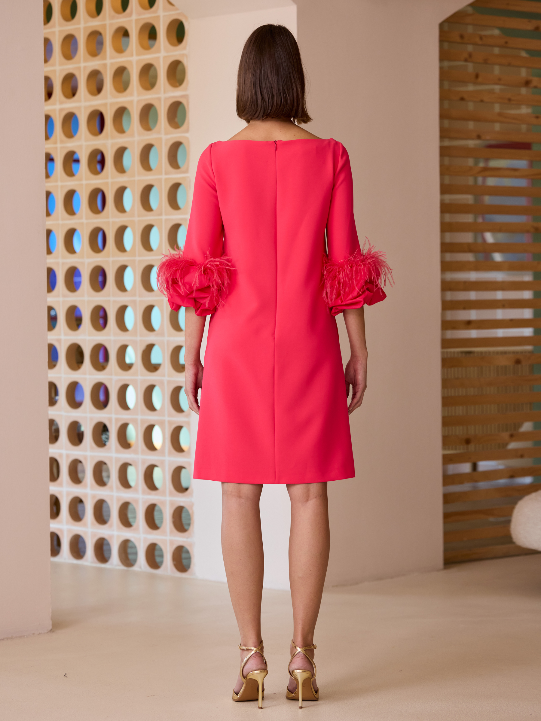 Carla Ruiz 52603 Fuchsia Occasion Dress
