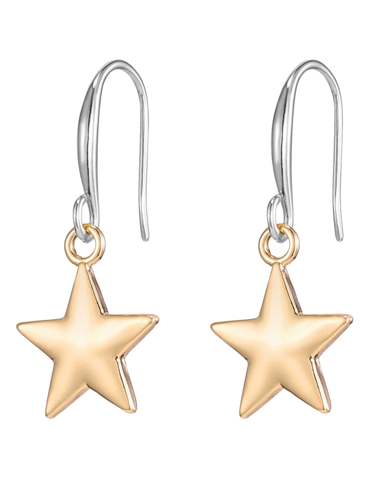 D&X DE1237C Eternal Hook Star Earrings