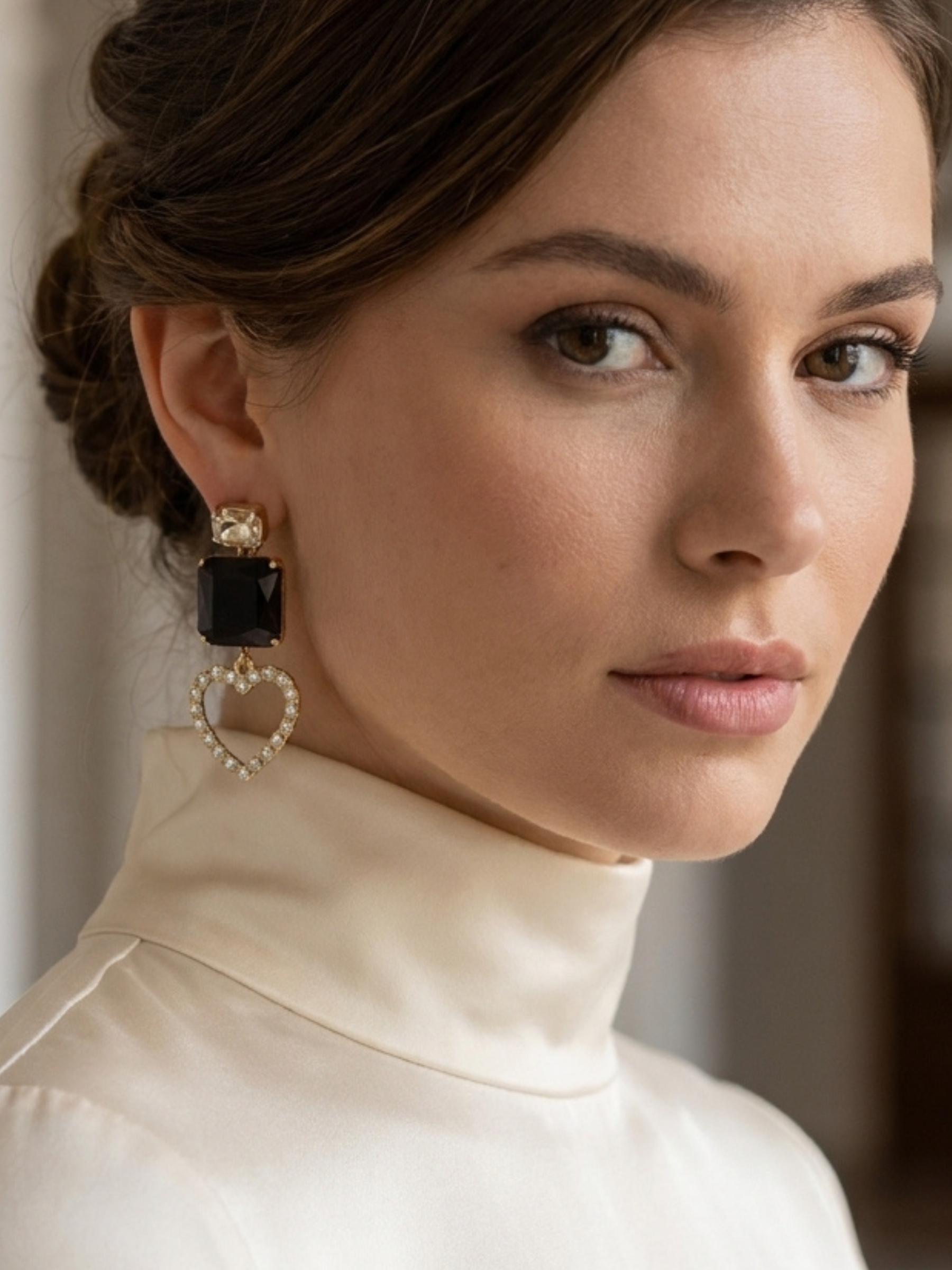 Envy 556 Heart Earrings