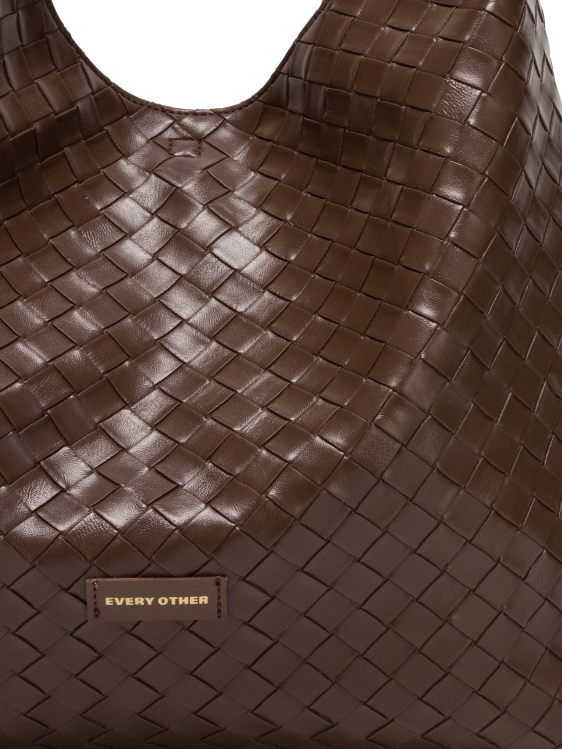 Every Other 12174 Single Strap Bag with woven-effect finish and slouchy shoulder bag shape