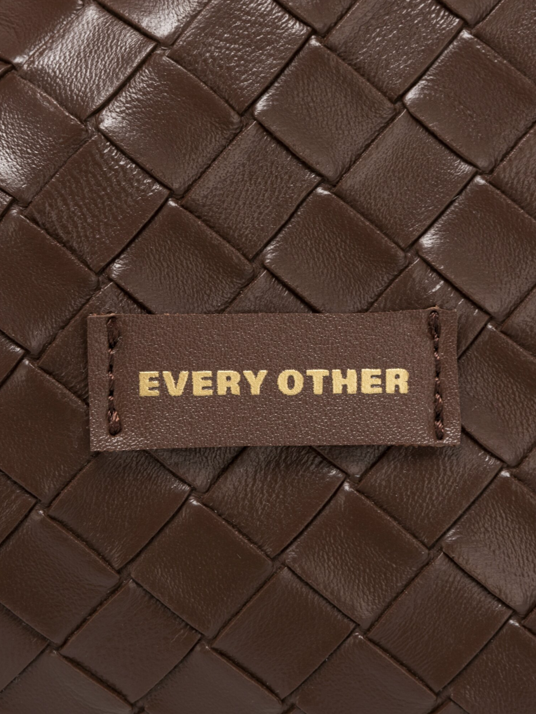 Every Other 12174 Single Strap Bag with woven-effect finish and slouchy shoulder bag shape