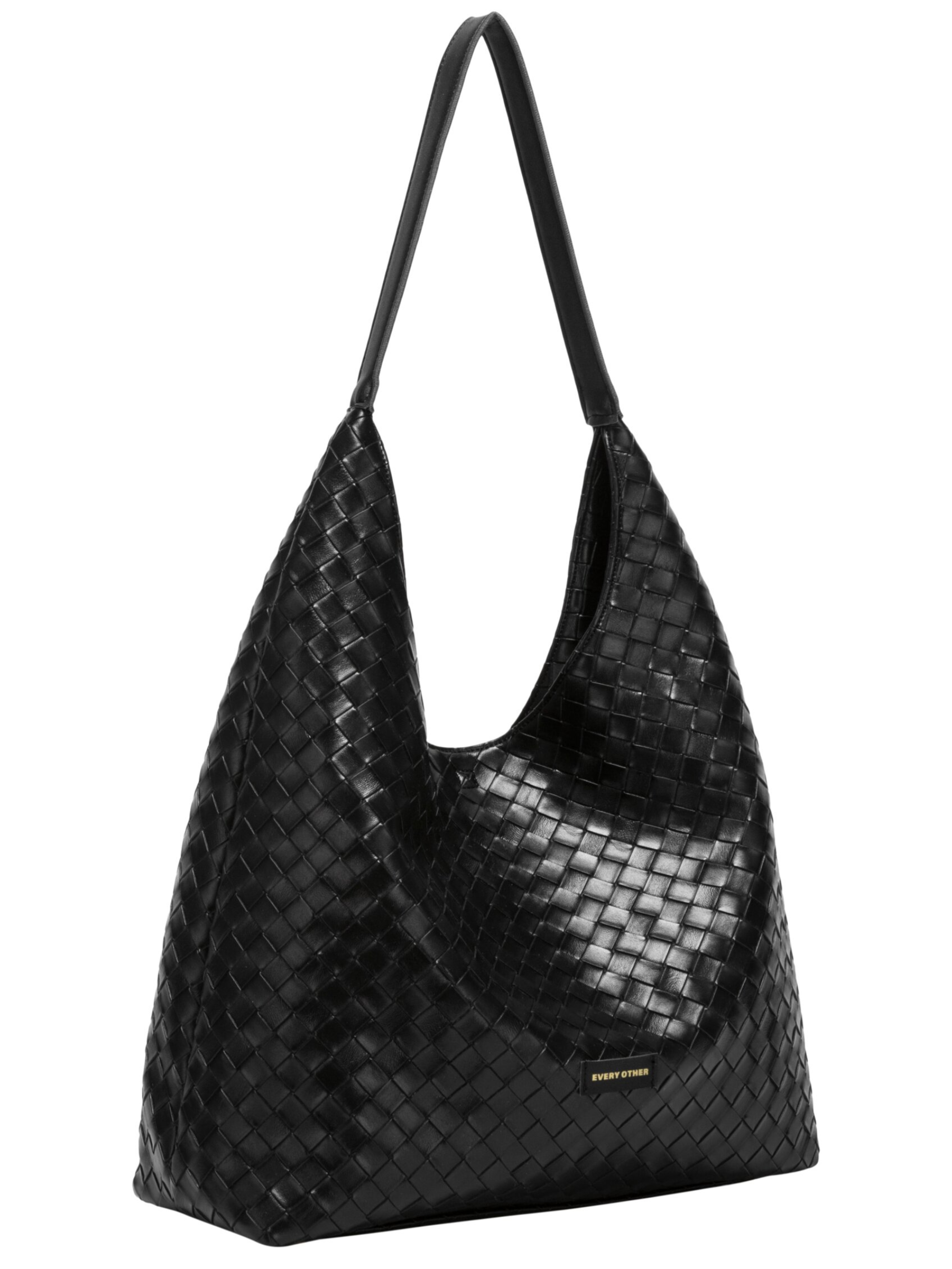 Every Other 12174 Single Strap Bag with woven-effect finish and slouchy shoulder bag shape