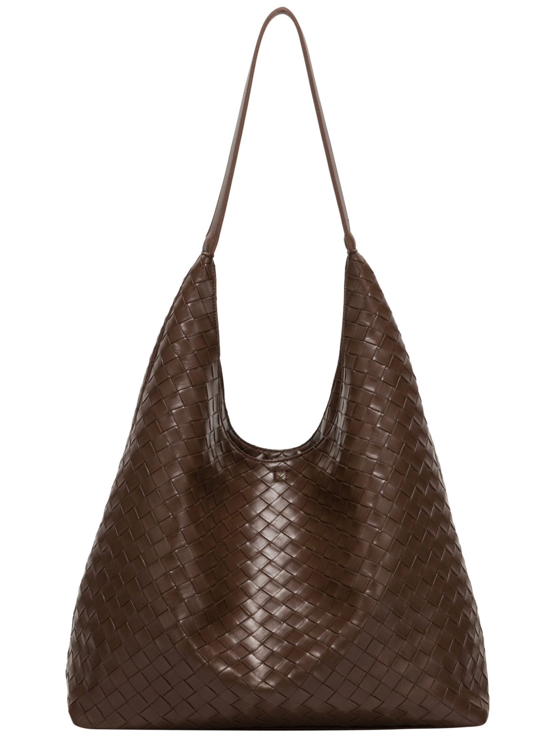 Every Other 12174 Single Strap Bag with woven-effect finish and slouchy shoulder bag shape