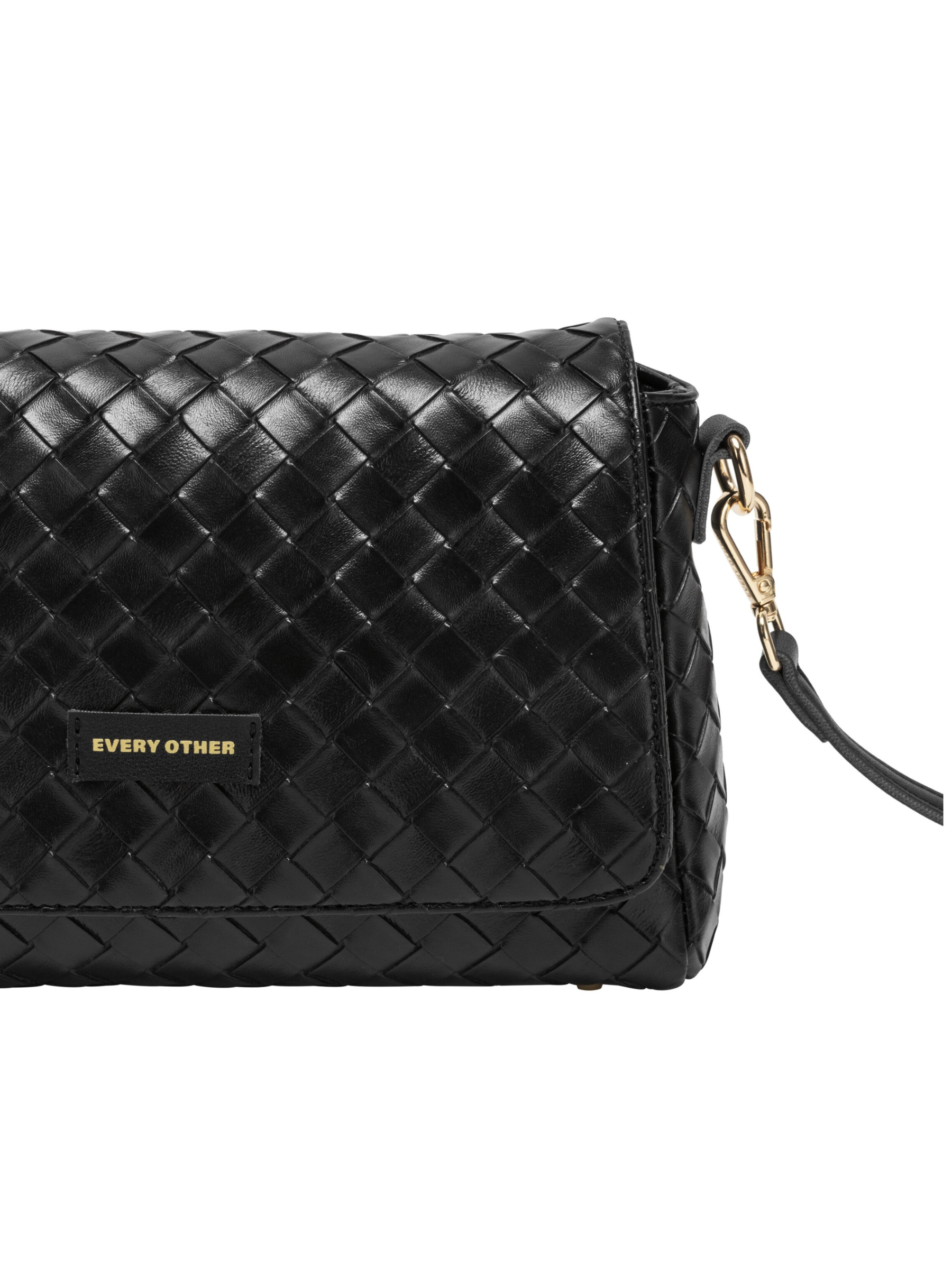 Every Other 12176 Flap Over Bag with woven-effect finish, flap front and detachable shoulder and crossbody straps