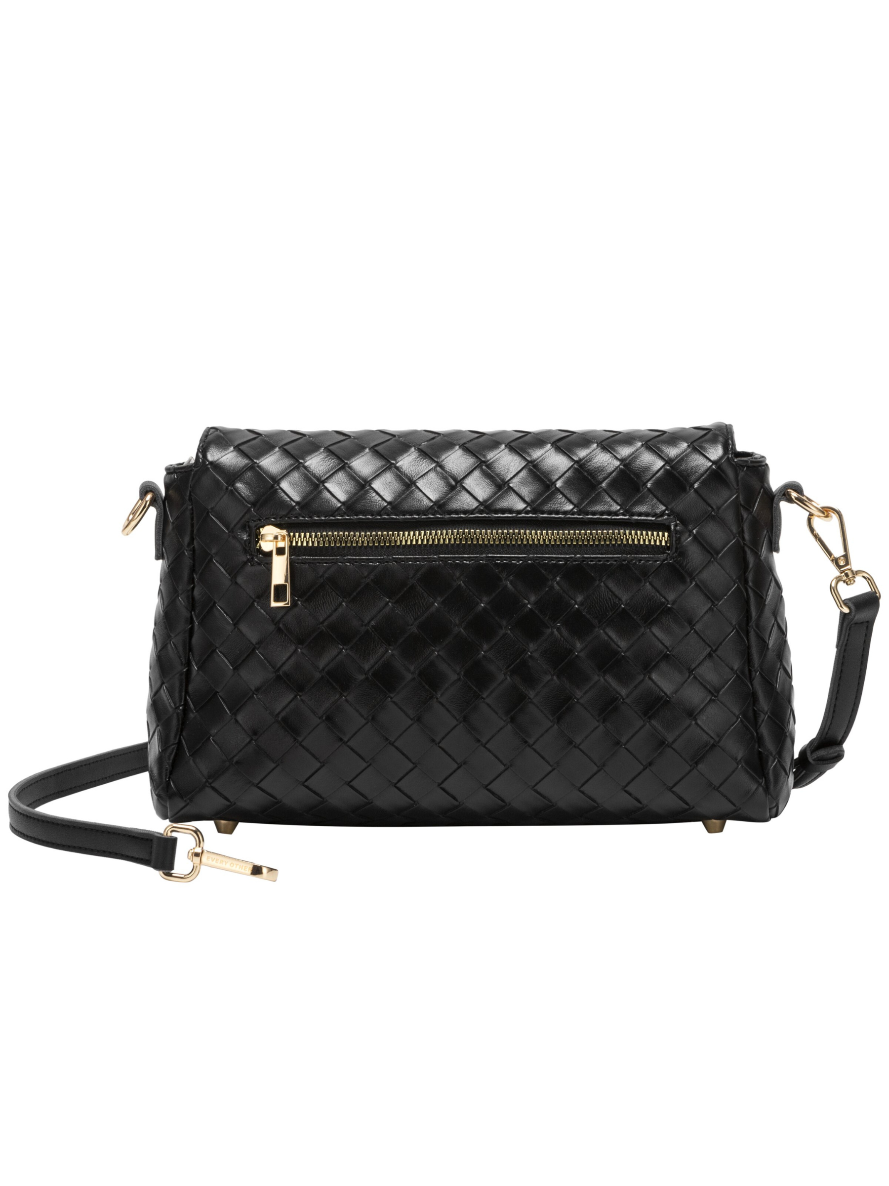Every Other 12176 Flap Over Bag with woven-effect finish, flap front and detachable shoulder and crossbody straps