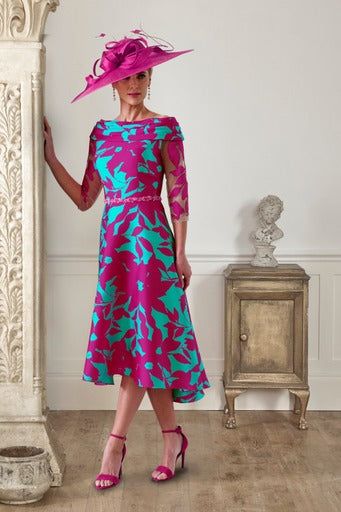 ‼️ 1 left ‼️ Size 20 - Irresistible - IR4053SS24 - Aqua / Fuchsia