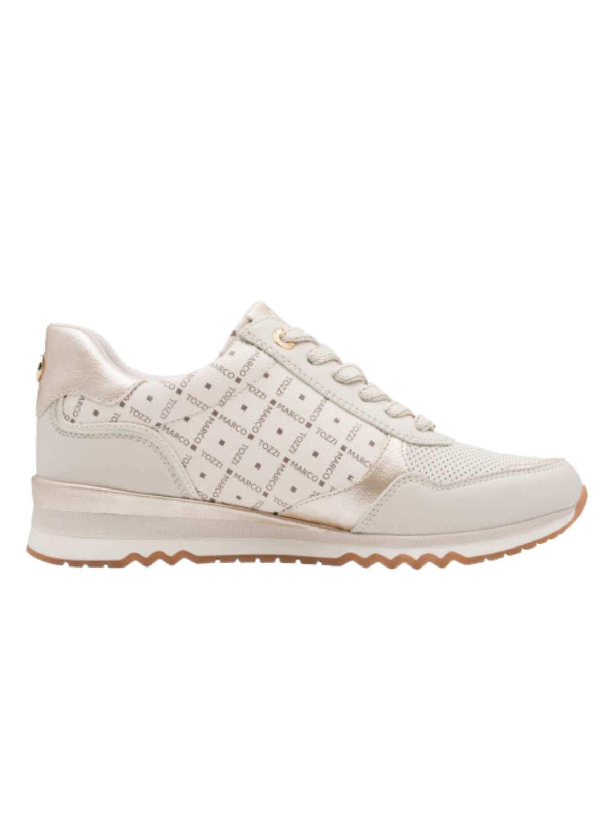 Marco Tozzi 23710 402 Cream Comb Trainer