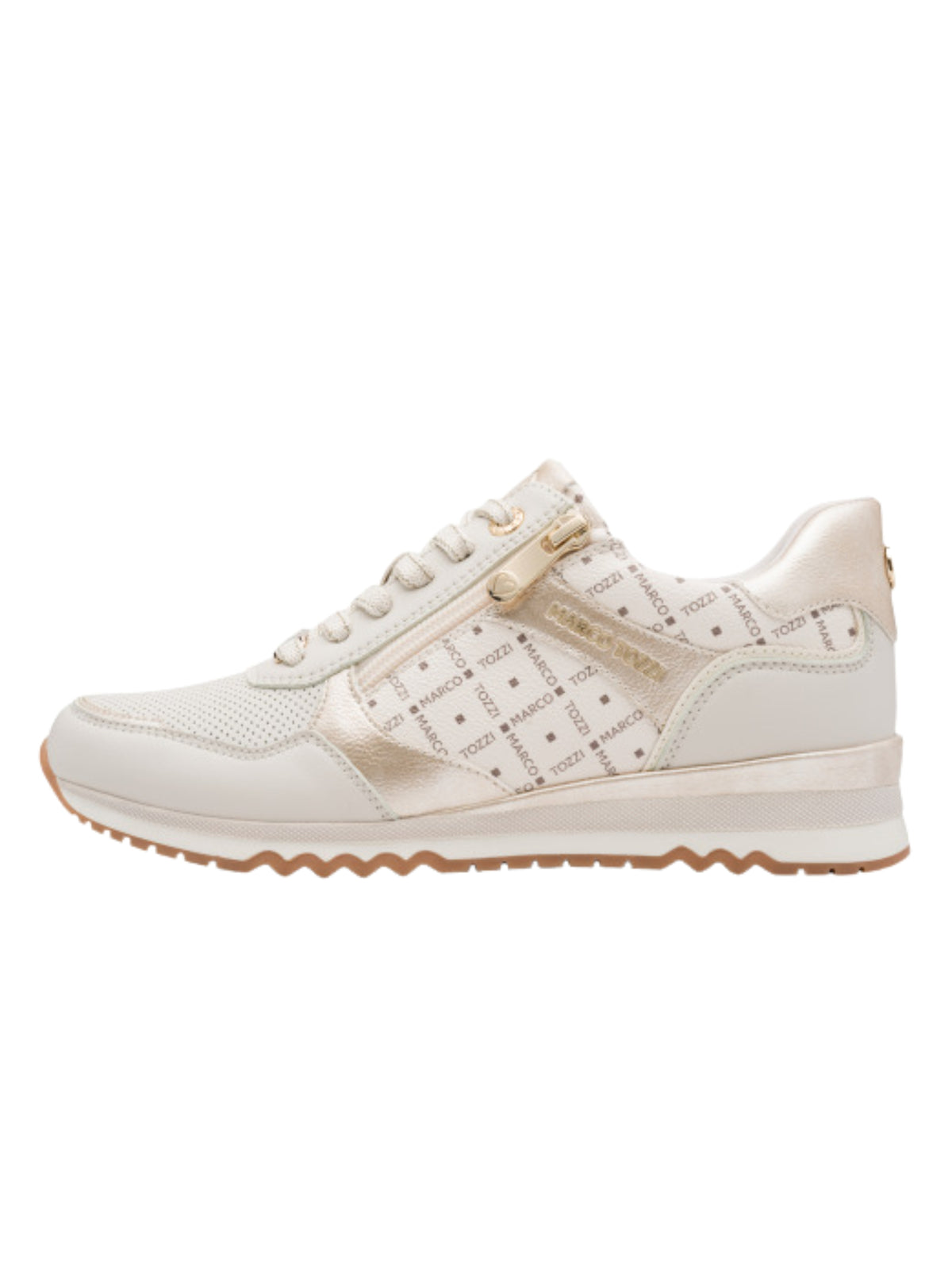 Marco Tozzi 23710 402 Cream Comb Trainer