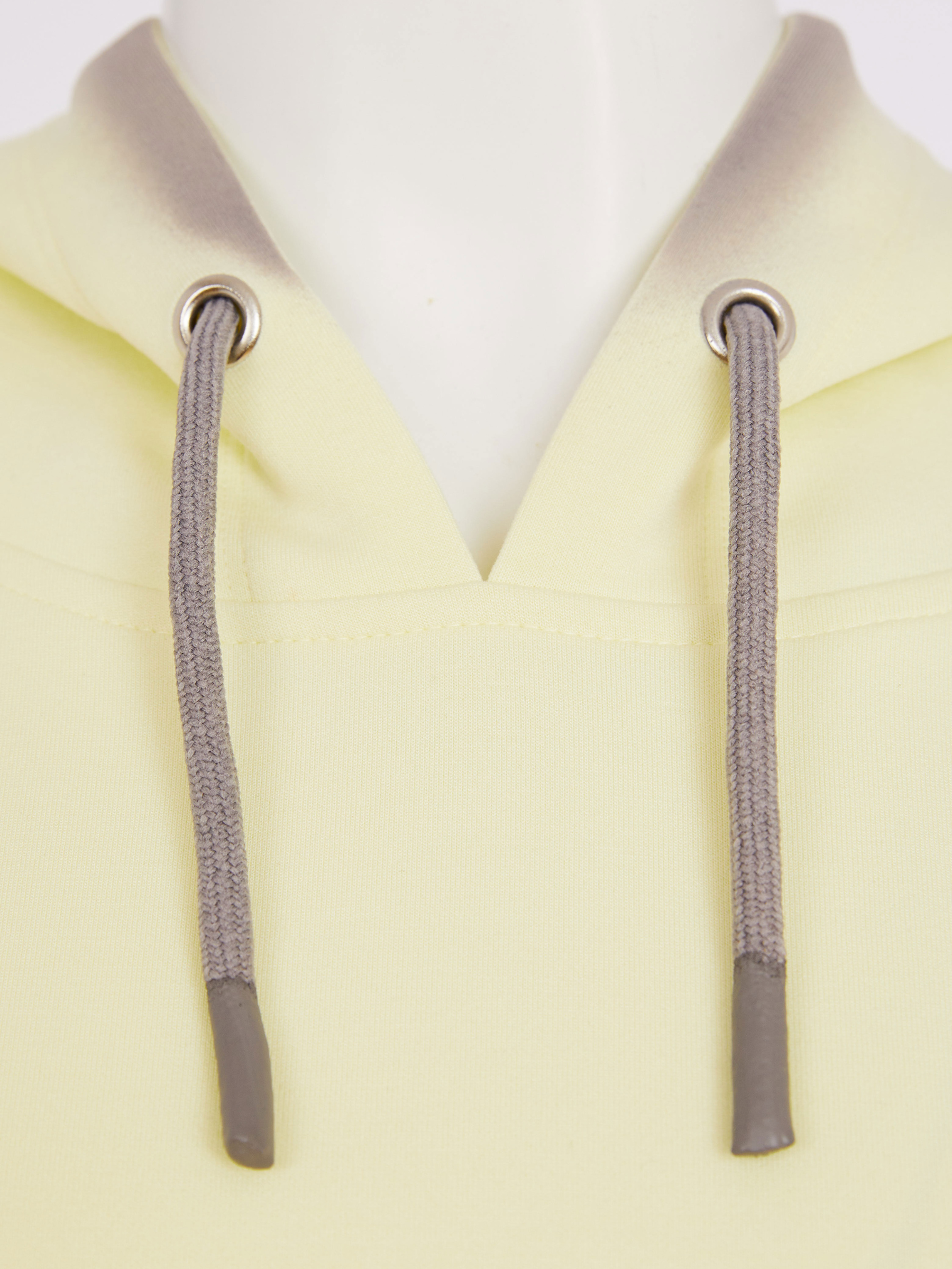 Naya NAS26 203 spray painted hooded top with relaxed fit, short sleeves and modern casual design.