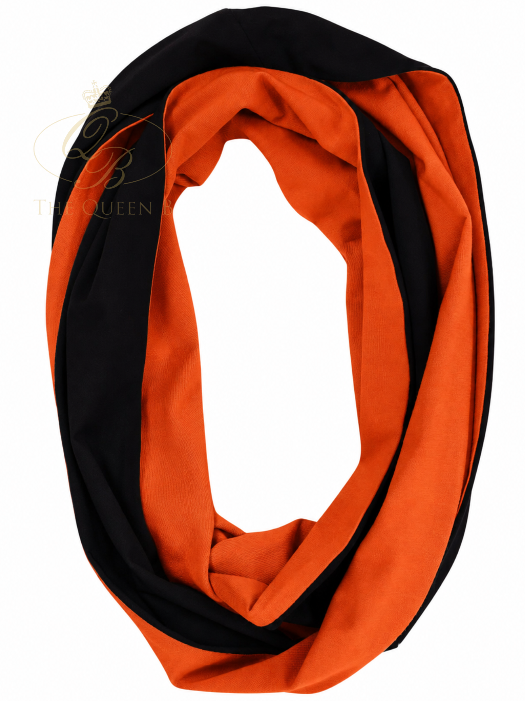Naya NAW26 113 Two Tone Neckpiece with looped design, soft fabric and two-tone finish