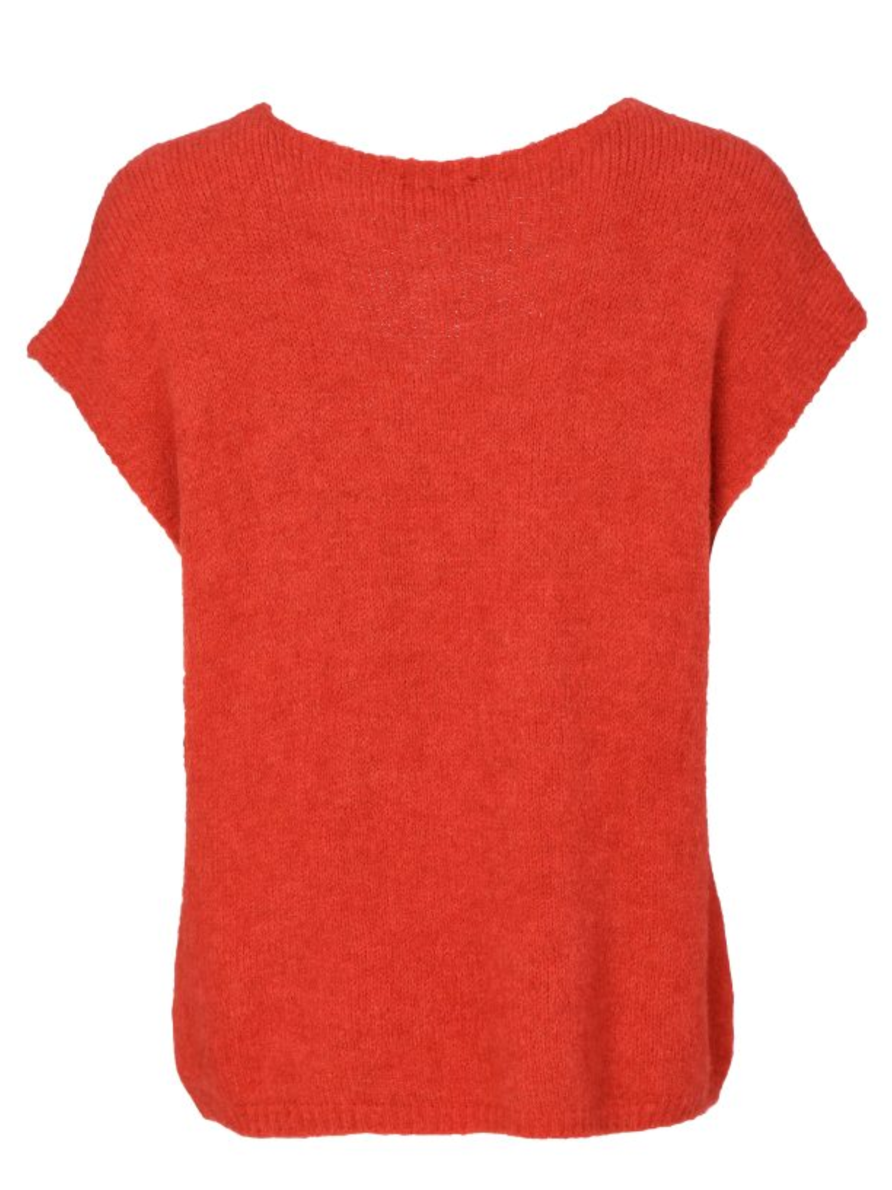 Naya NAW26 284 V-Neck Soft Knit with relaxed fit, soft texture, V-neckline and short sleeves