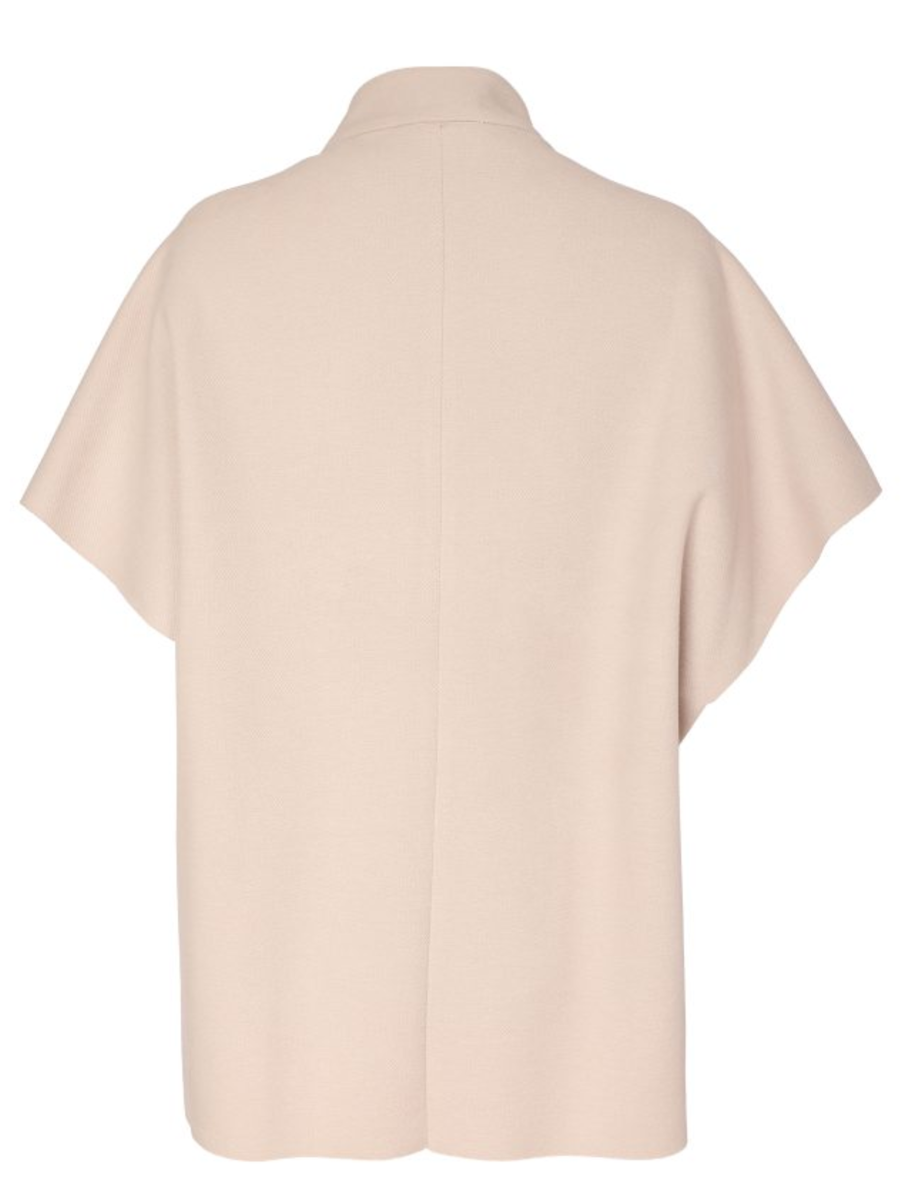 Naya NAW26 293 High Neck Button Through Jacket with high neckline, button fastening, cape sleeves and flap pockets