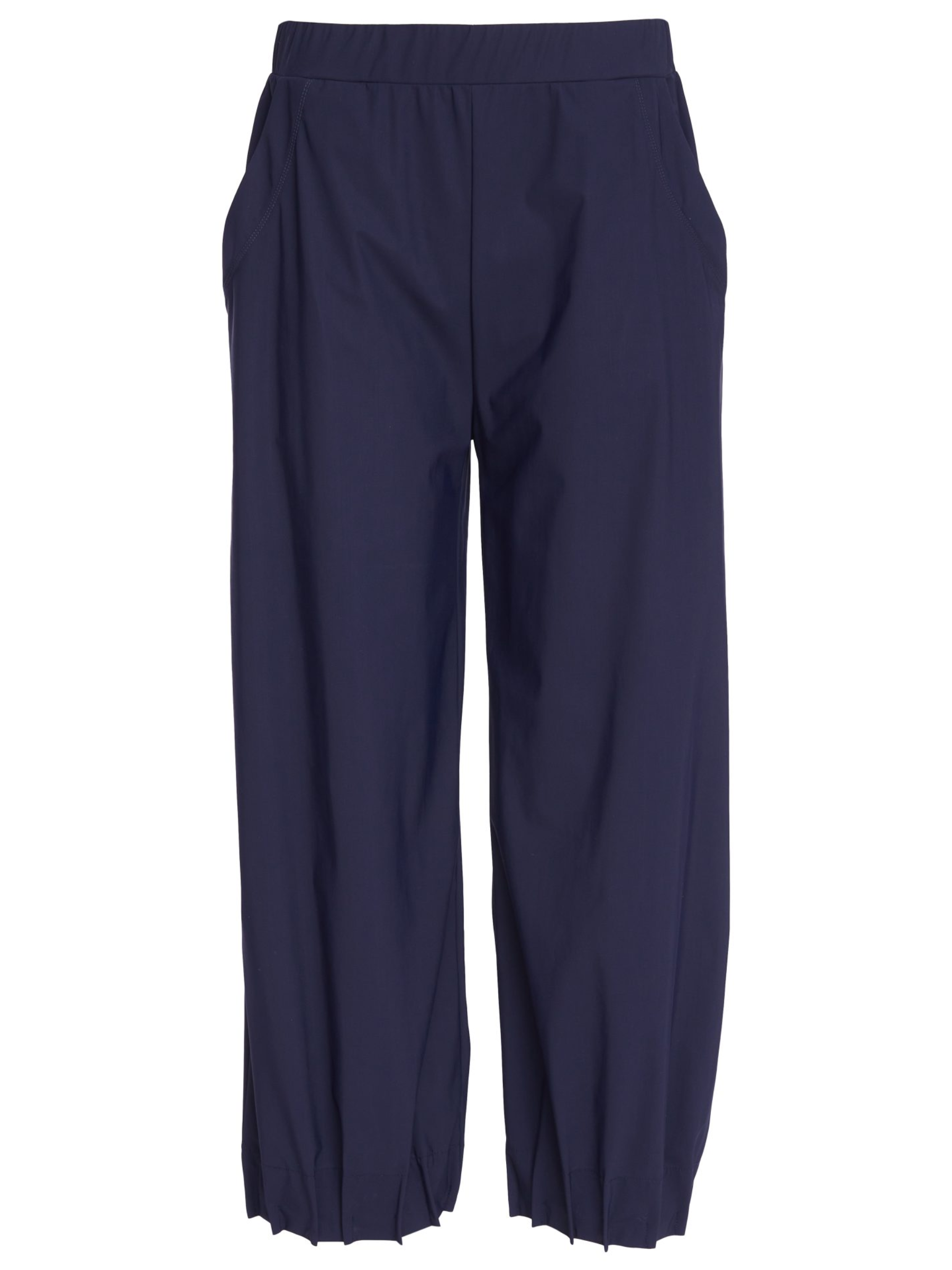 Naya NPA26 230 Wide Leg Trouser with pull-on waistband, side pockets, wide leg shape and hem detail