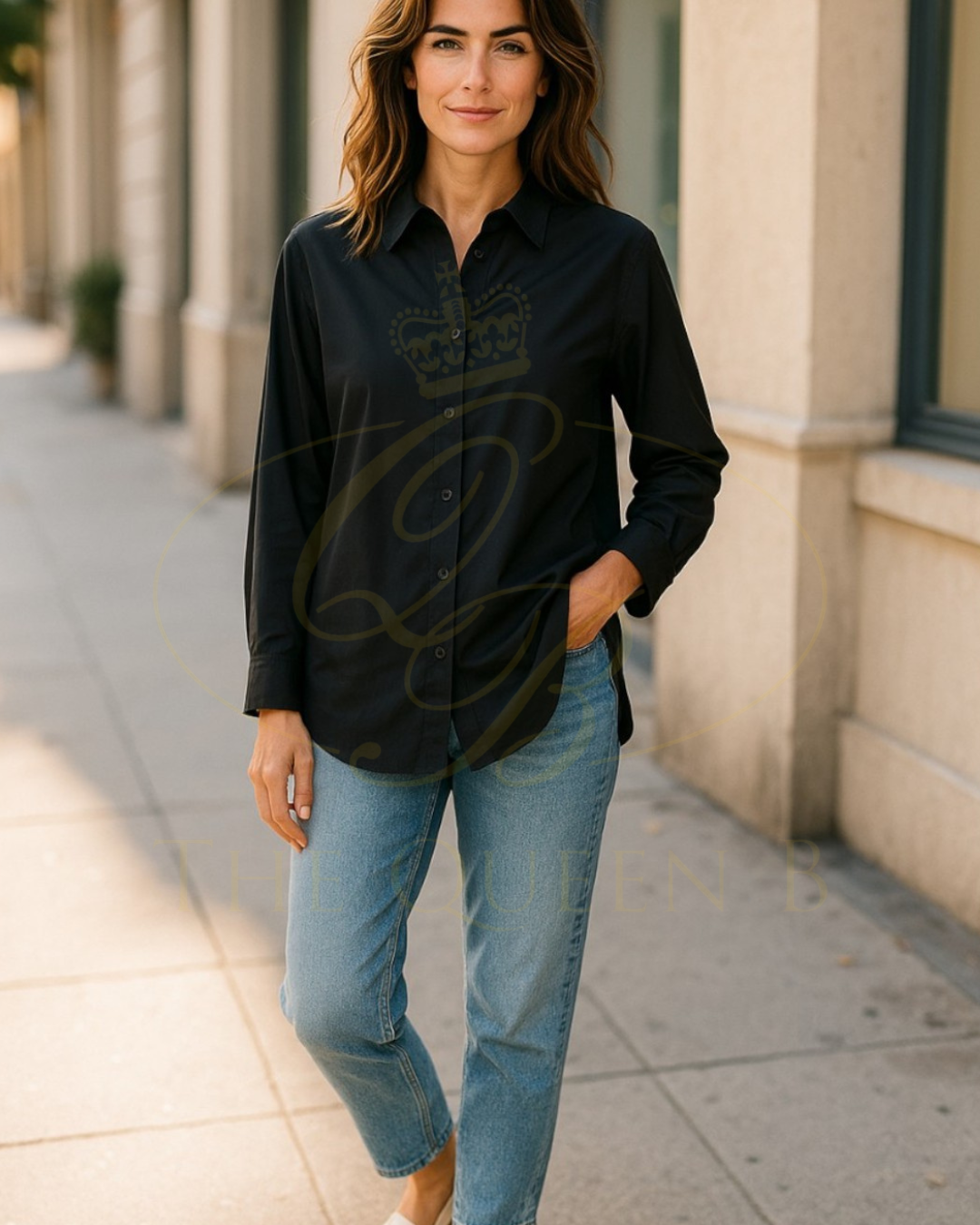 Malissa J - WF2150 DIPPED SHIRT