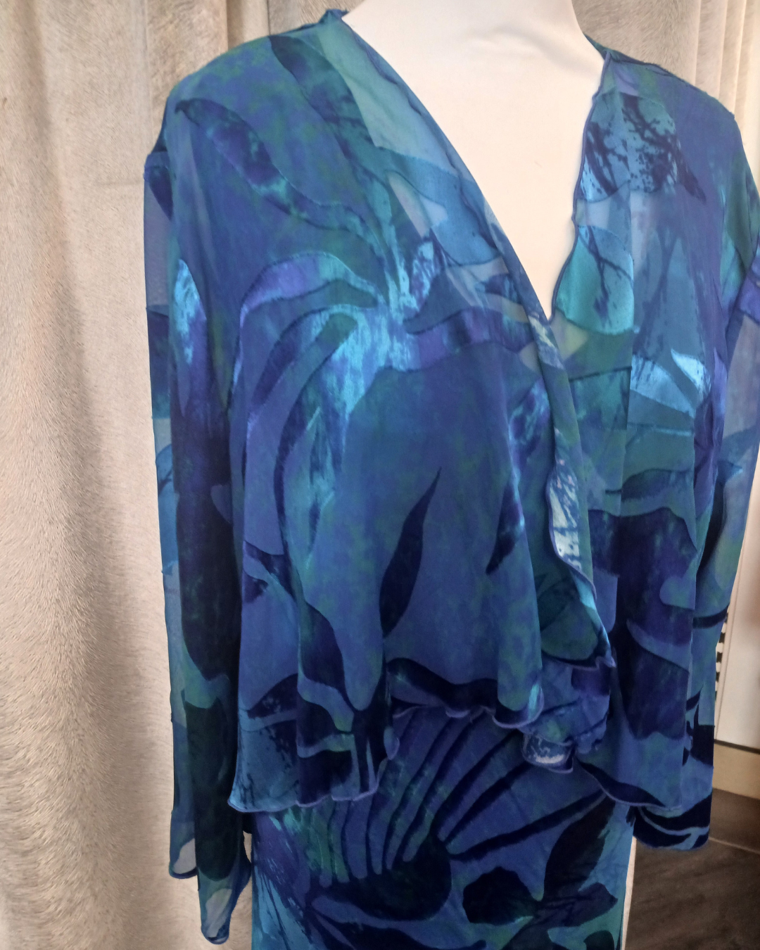 ‼️ 1 left ‼️ Allison Designs - Dress & Bolero 4111 Royal