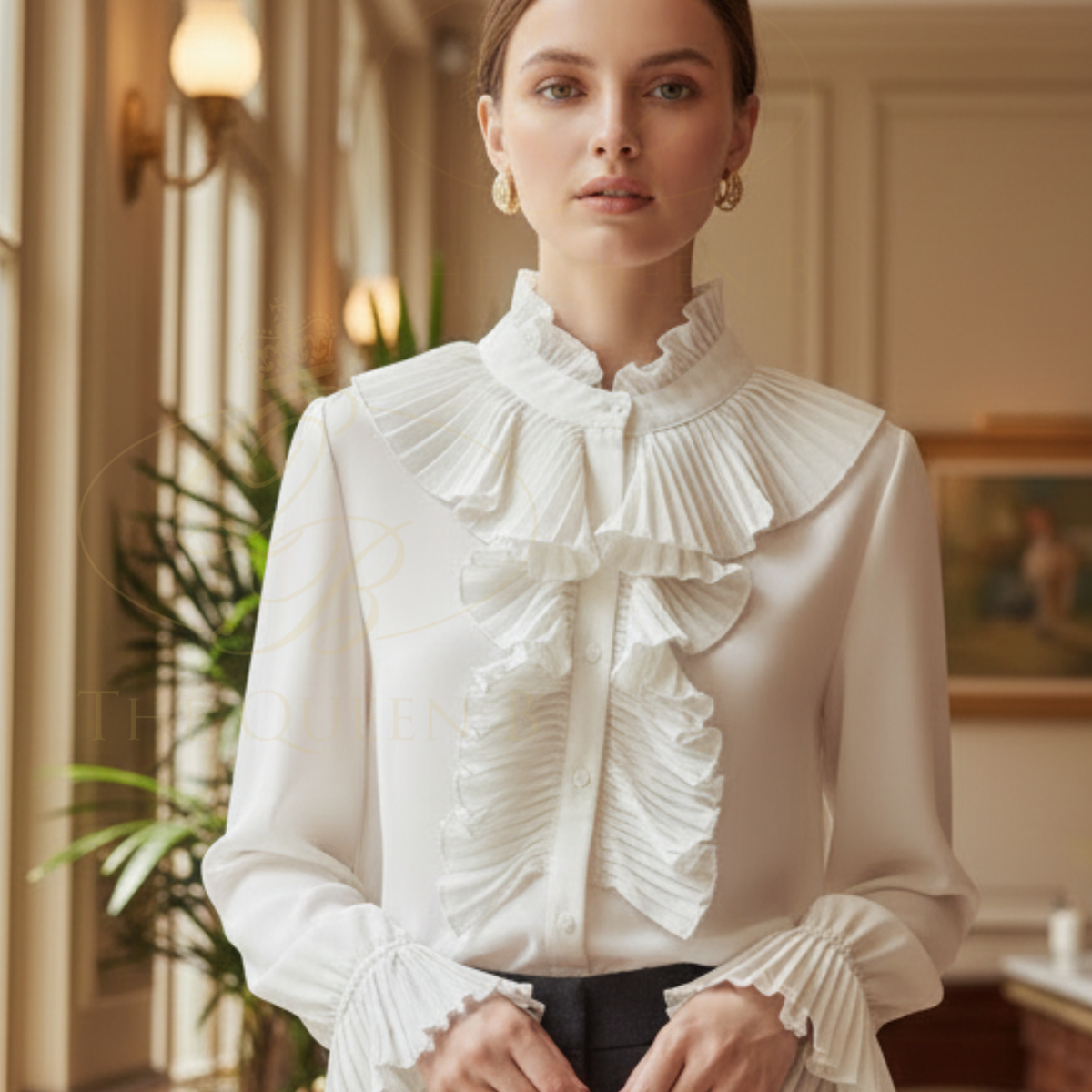 QBSS26 BC Frilly Blouse
