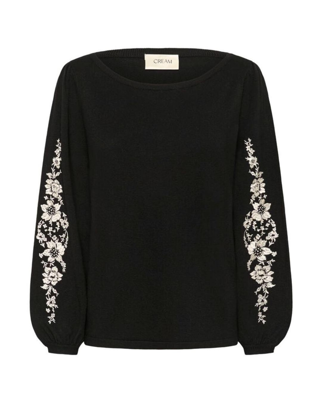 CREAM - VILLEA BOATNECK PULLOVER