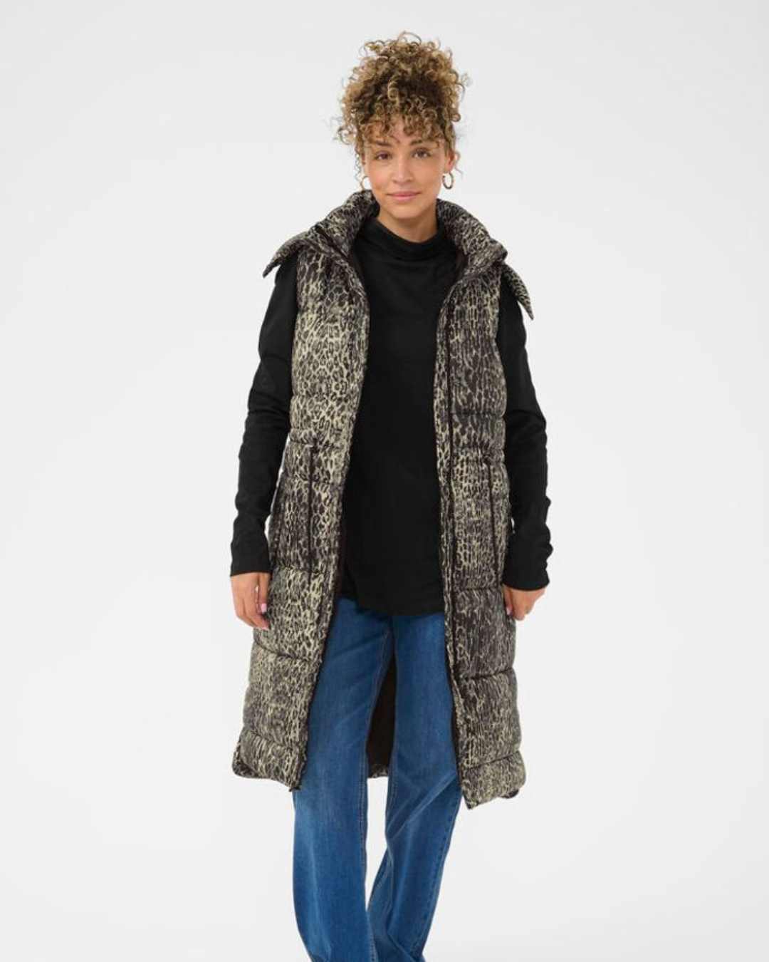 CREAM - GAIAGRO PRINTED VEST