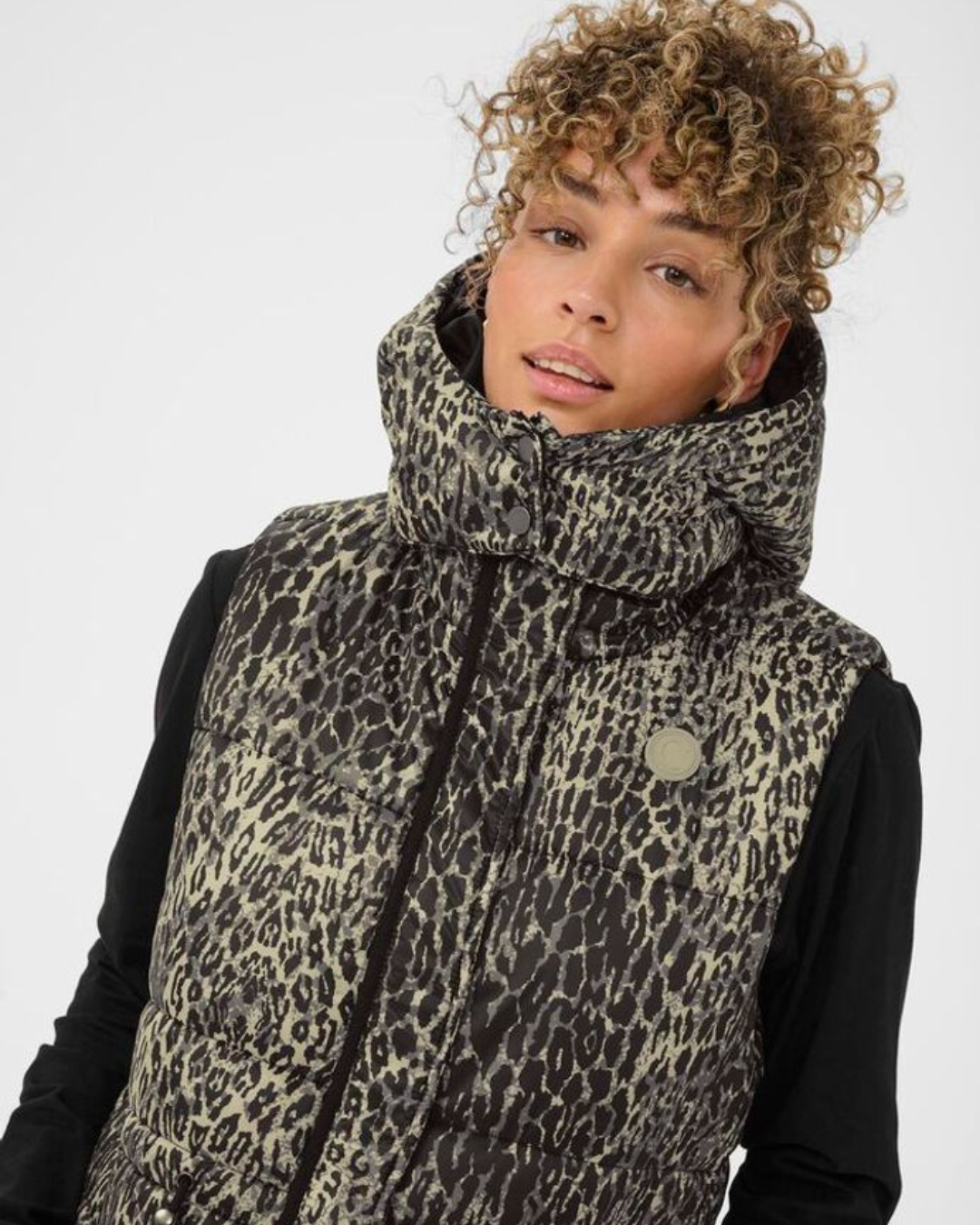 CREAM - GAIAGRO PRINTED VEST