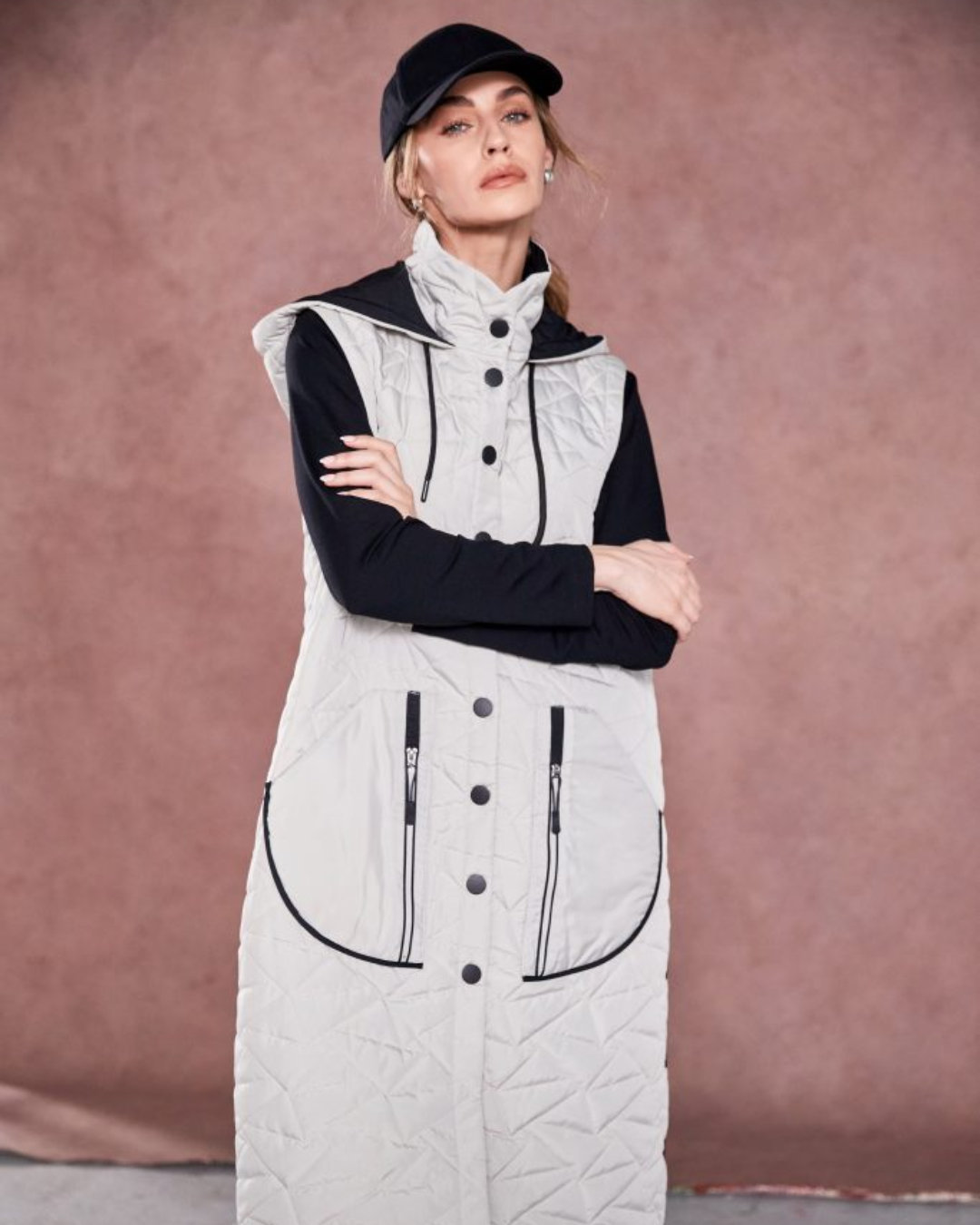 NAYA - NAW25 209 Padded Long Gilet