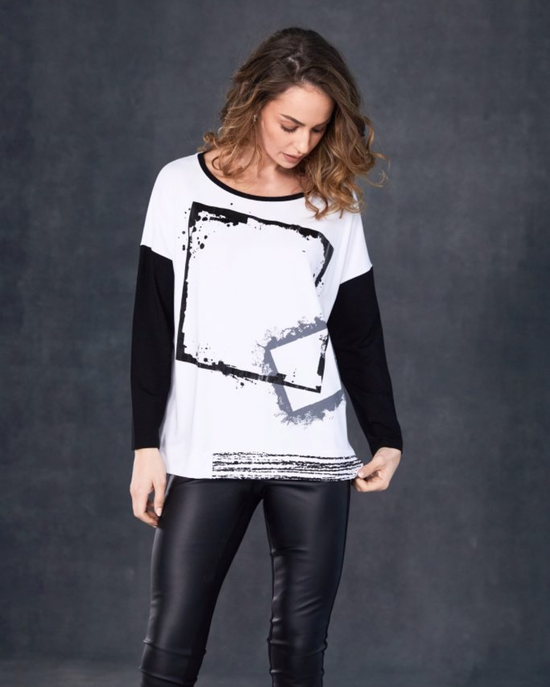 NAYA - NAW25 307 Placement Cube Print Top