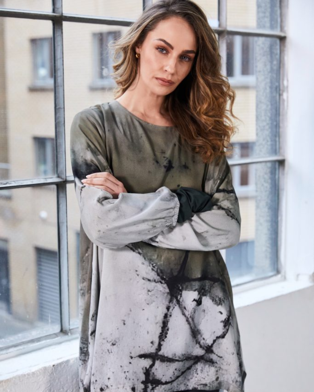 NAYA - NAW25 149 Abstract Print Top