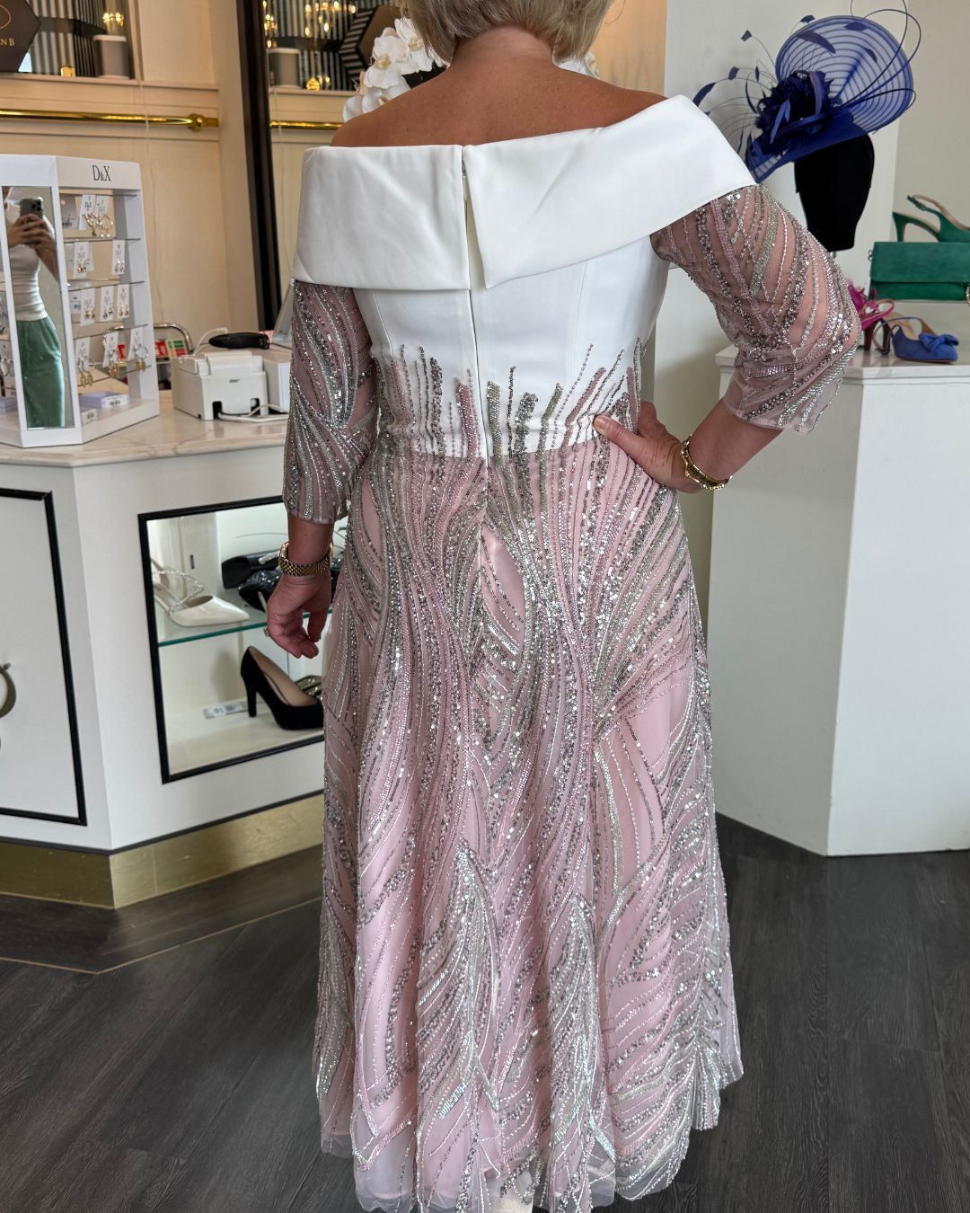 Veni Infantino 992544C Ivory/Pink