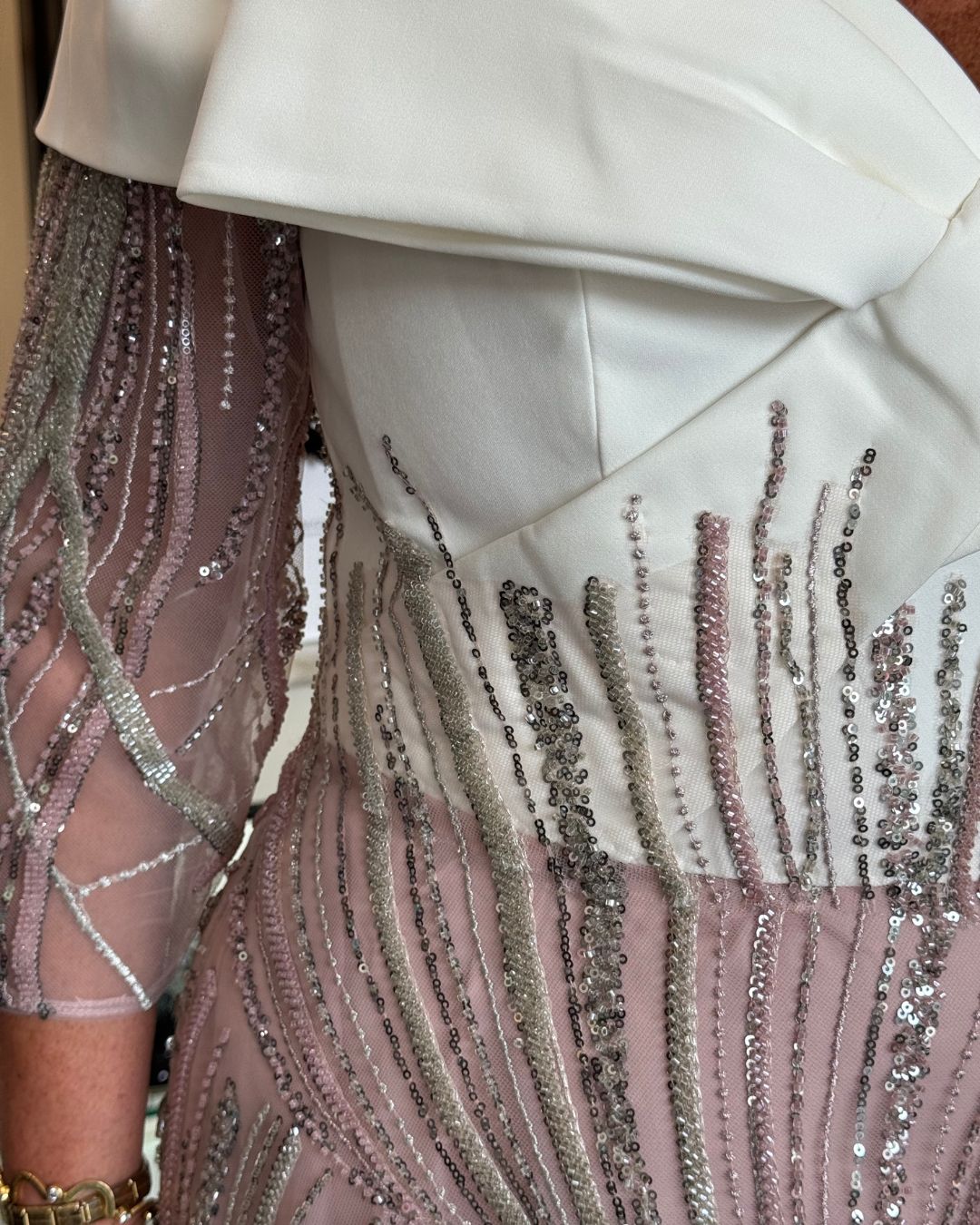 Veni Infantino 992544C Ivory/Pink