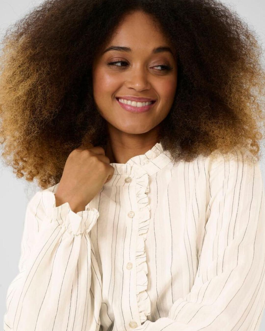 CREAM - VENEA JOA BLOUSE