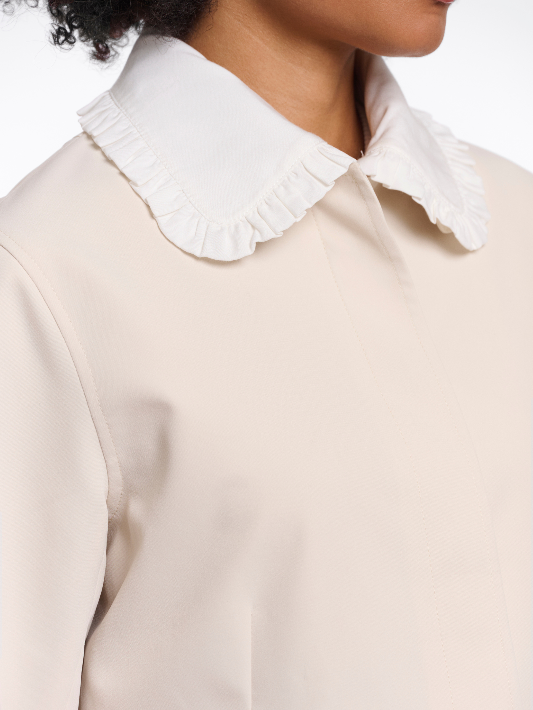 Rino & Pelle Richelle Jacket women’s structured jacket with concealed fastening and classic collar detail.