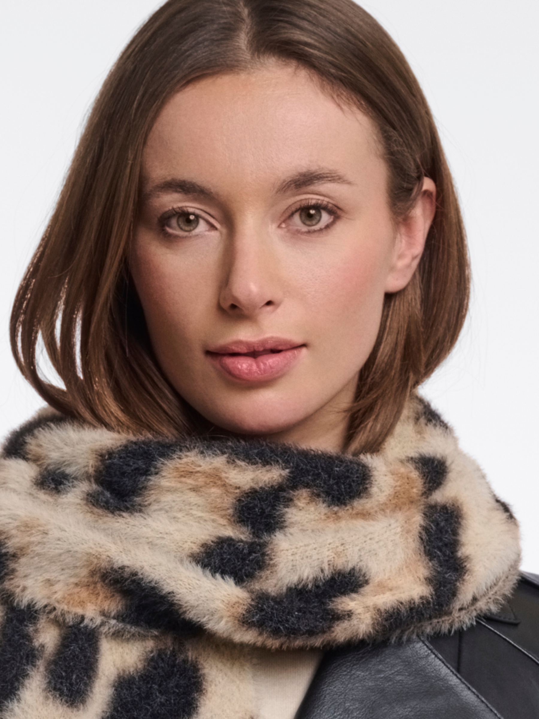 Rino & Pelle Tuli Print Scarf soft printed scarf in a longline shape