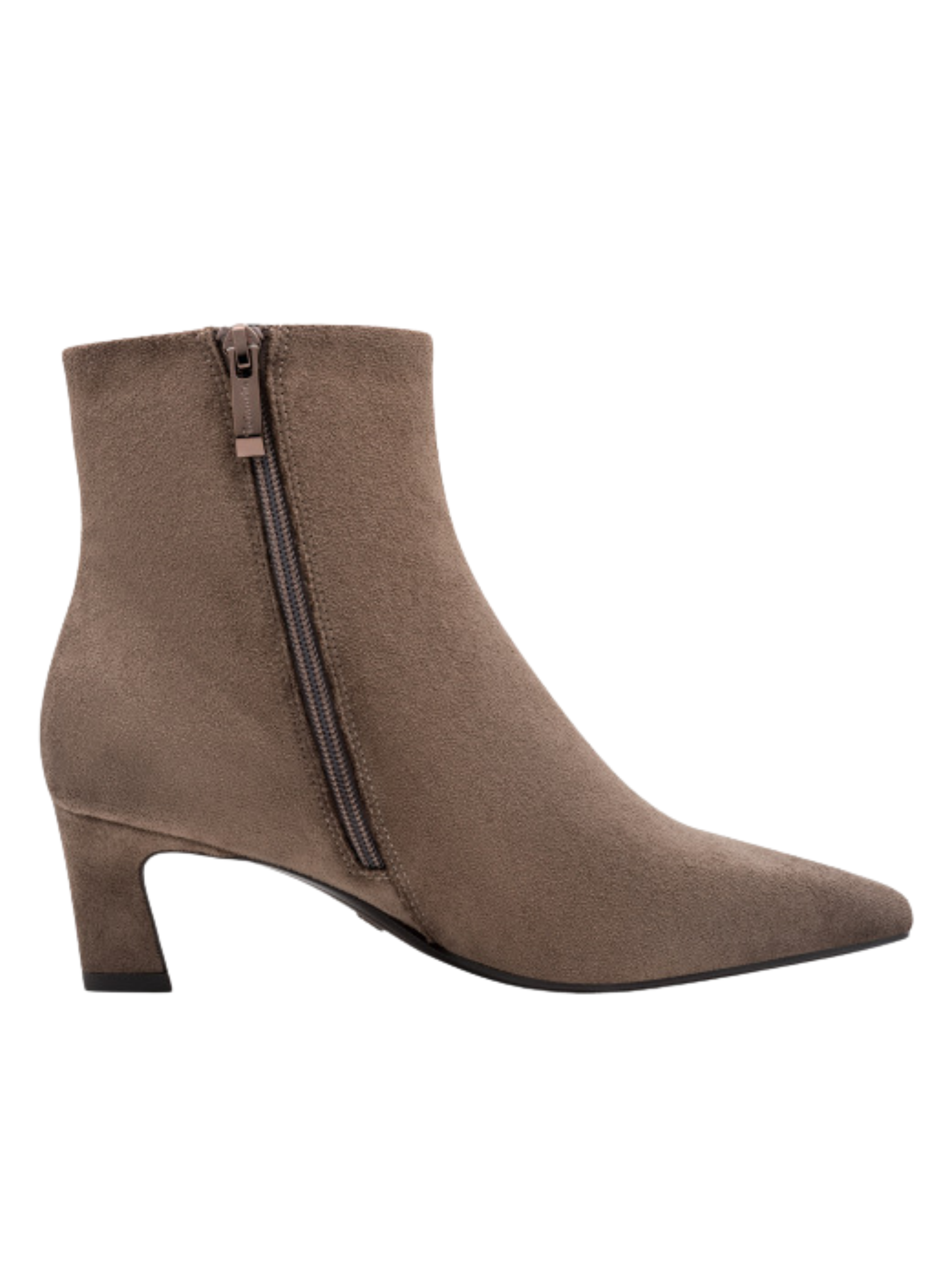 Tamaris 25383 341 Taupe Boot with pointed toe and 55mm stiletto heel.