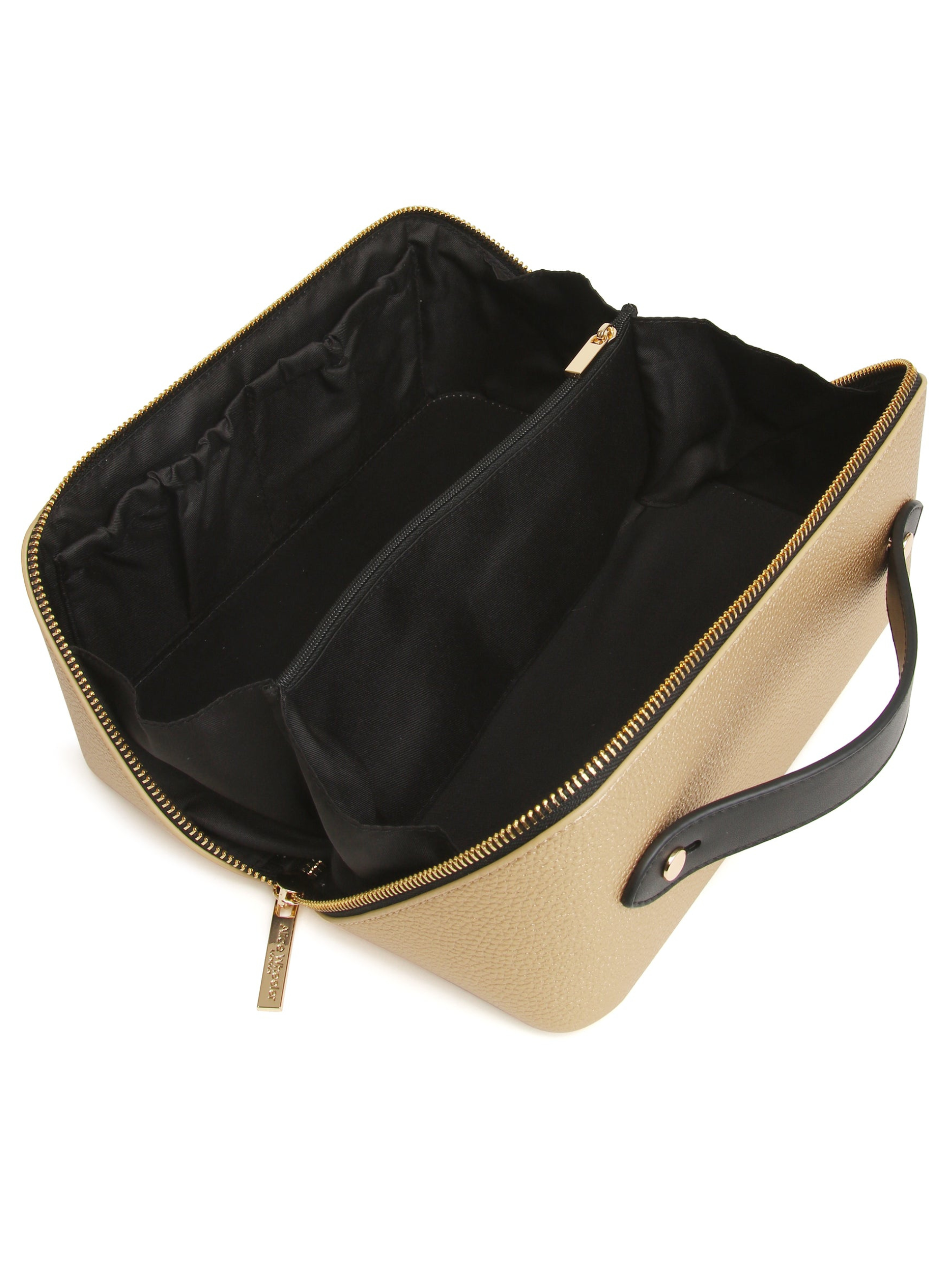 Alice Wheeler AW0406 Gold / Black Kensington Train Case