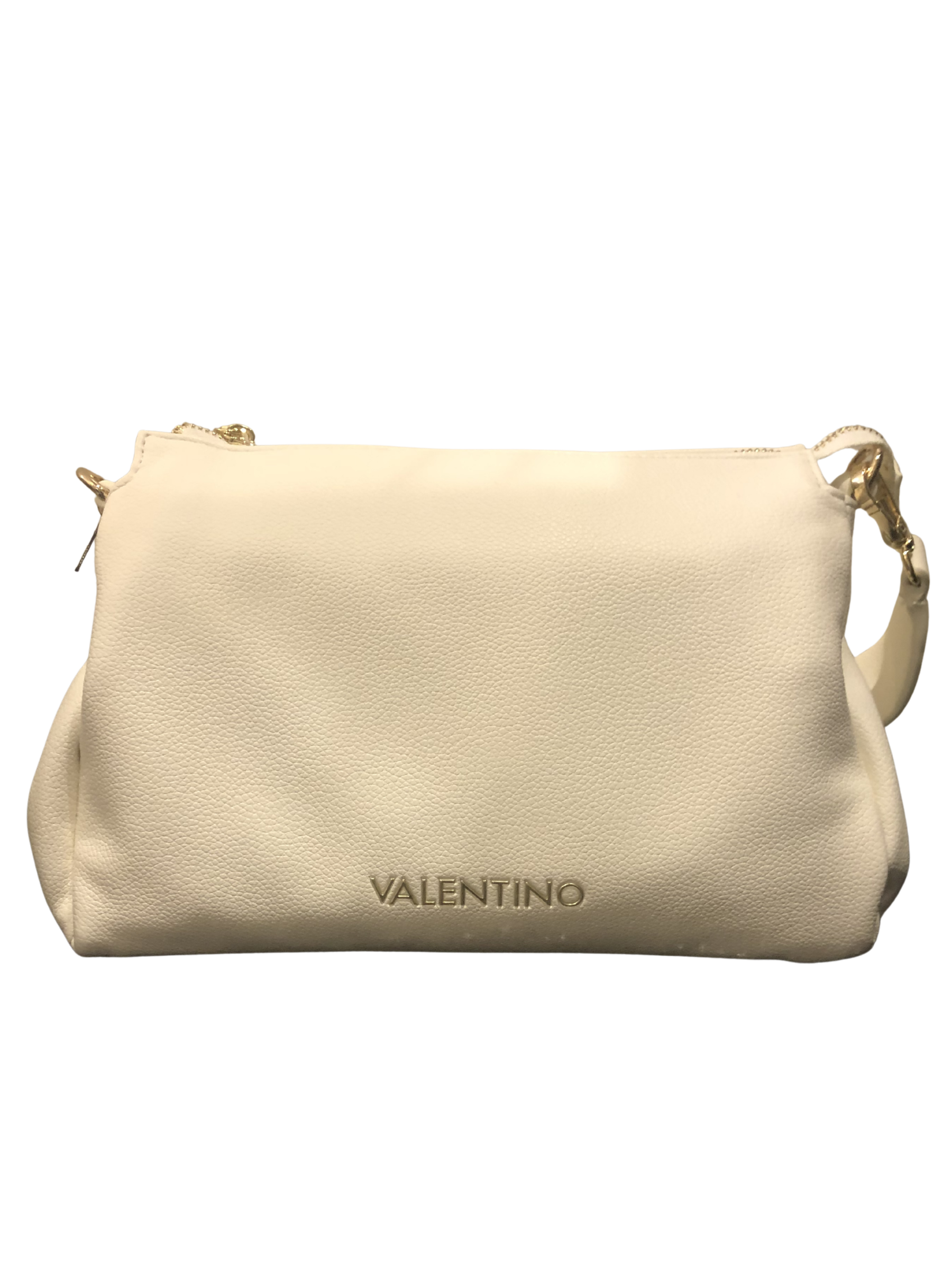 Valentino Dea Re hobo bag designer shoulder bag with detachable studded Valentino logo strap.