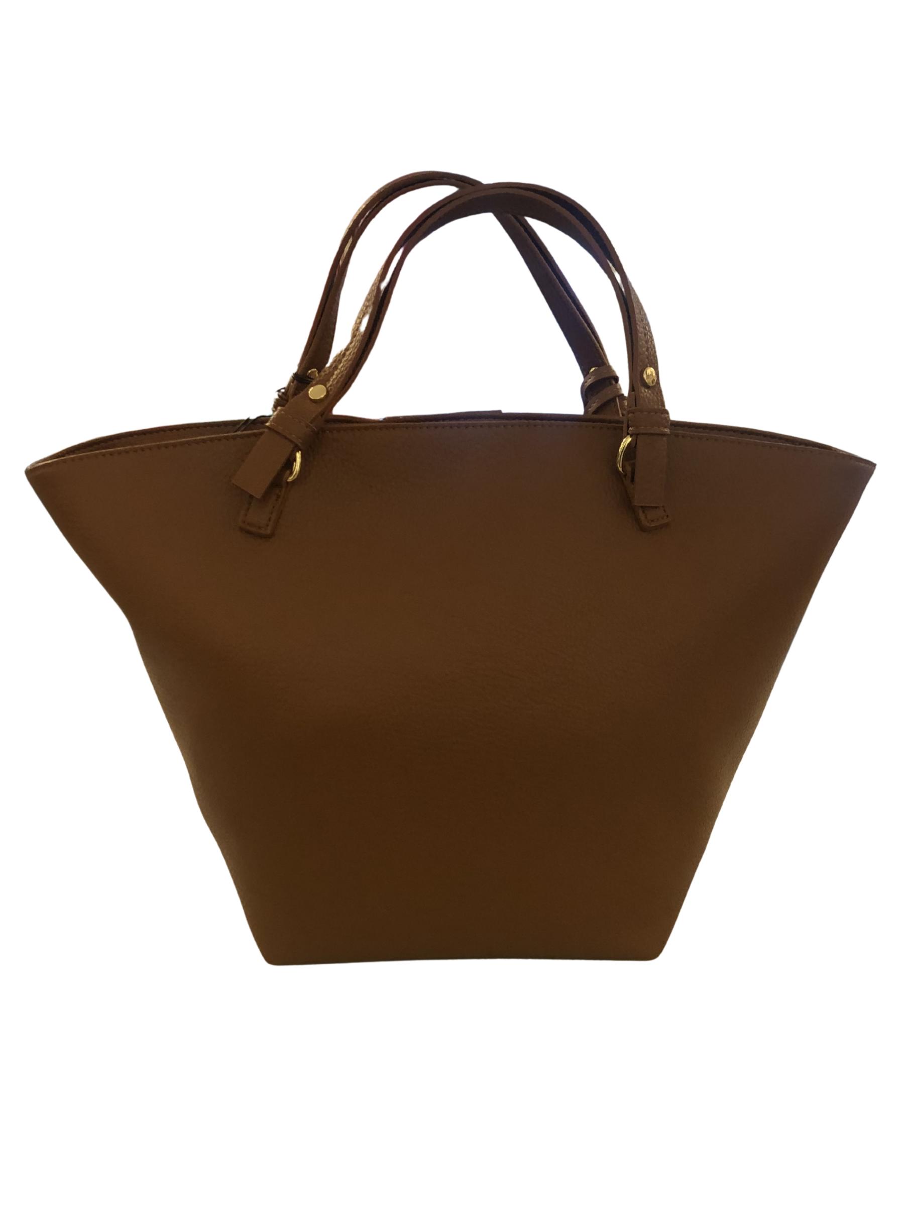 Valentino Hybris Re shopping bag designer tote handbag with top handles and central stripe detail.