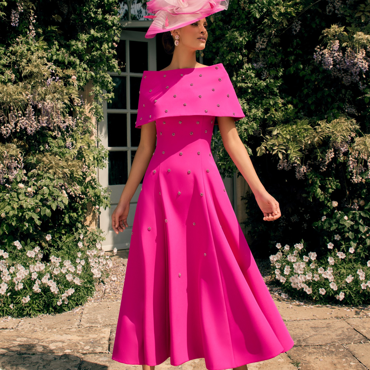 Veni Infantino 992725 Party Pink Dress & Wrap