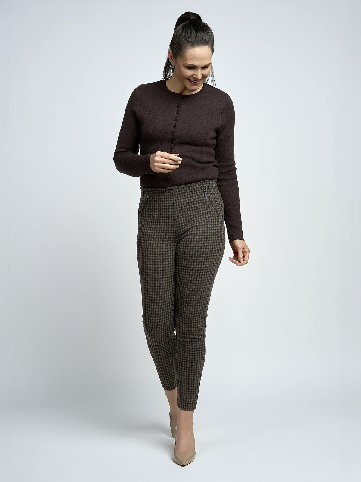 PINNS 420T/S Ponte Pull Up Legging