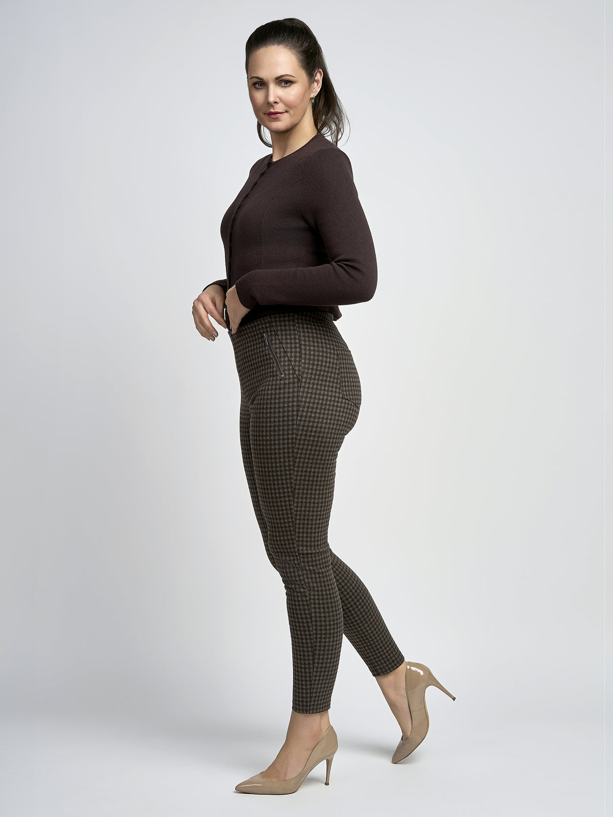 PINNS 420T/S Ponte Pull Up Legging