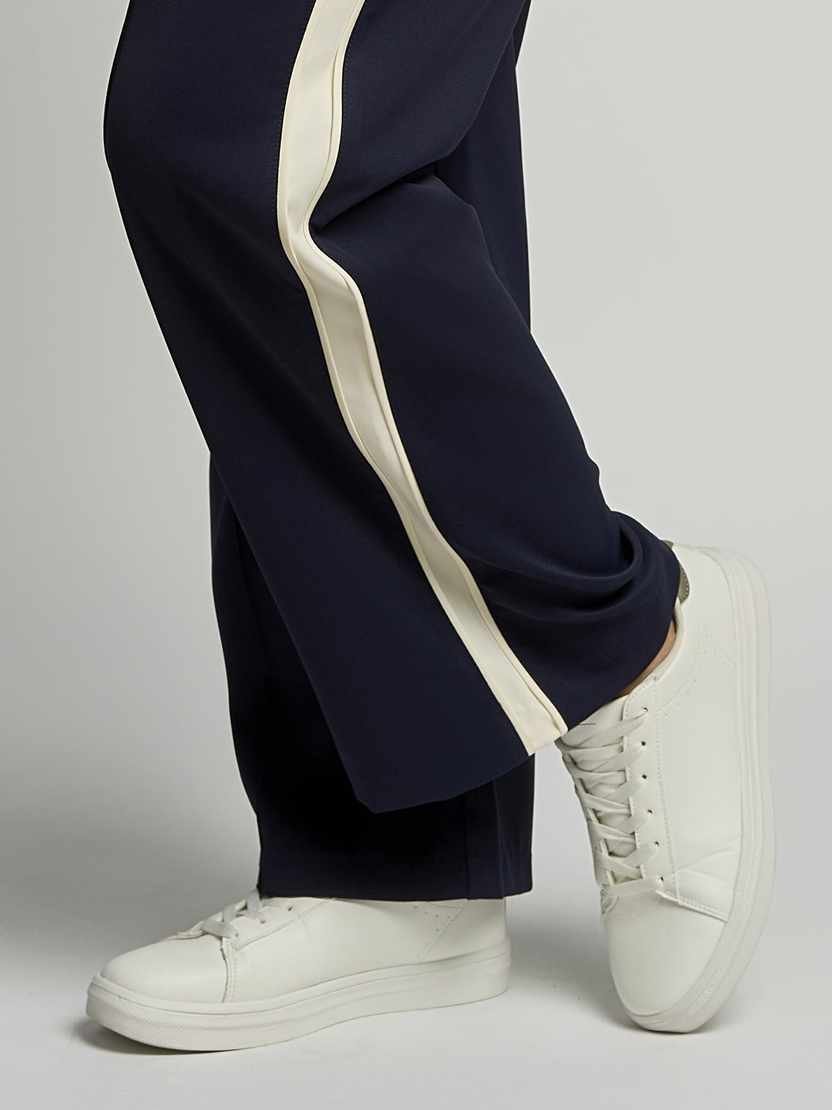 PINNS 643T Side Tape Wide Leg Trouser
