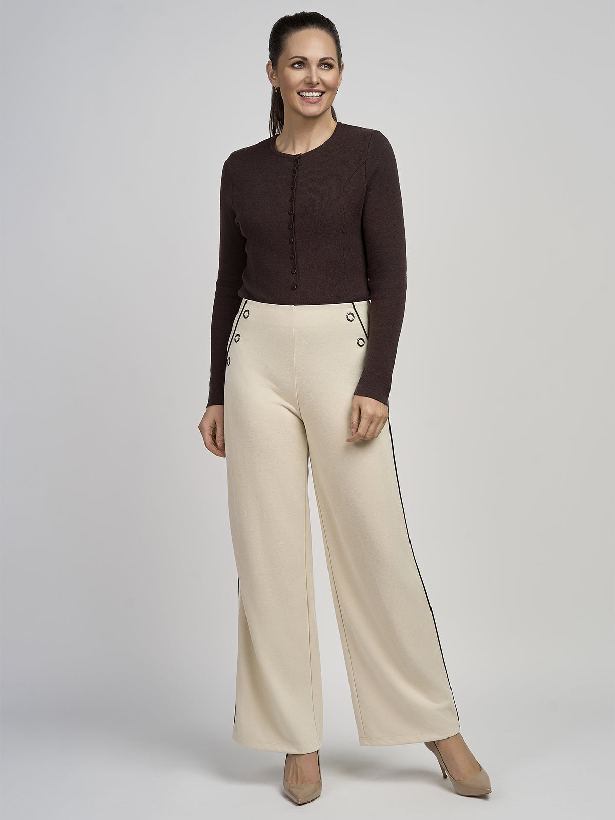 PINNS 778T Super Soft Wide Leg Trouser