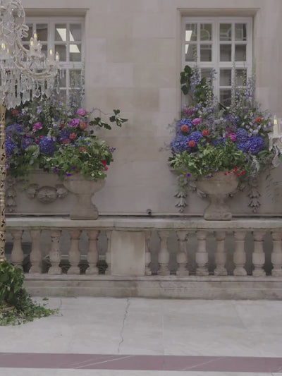 John Charles 66758 Carnation Dress straight midi dress with cape sleeves and floral detailing in vibrant pink.