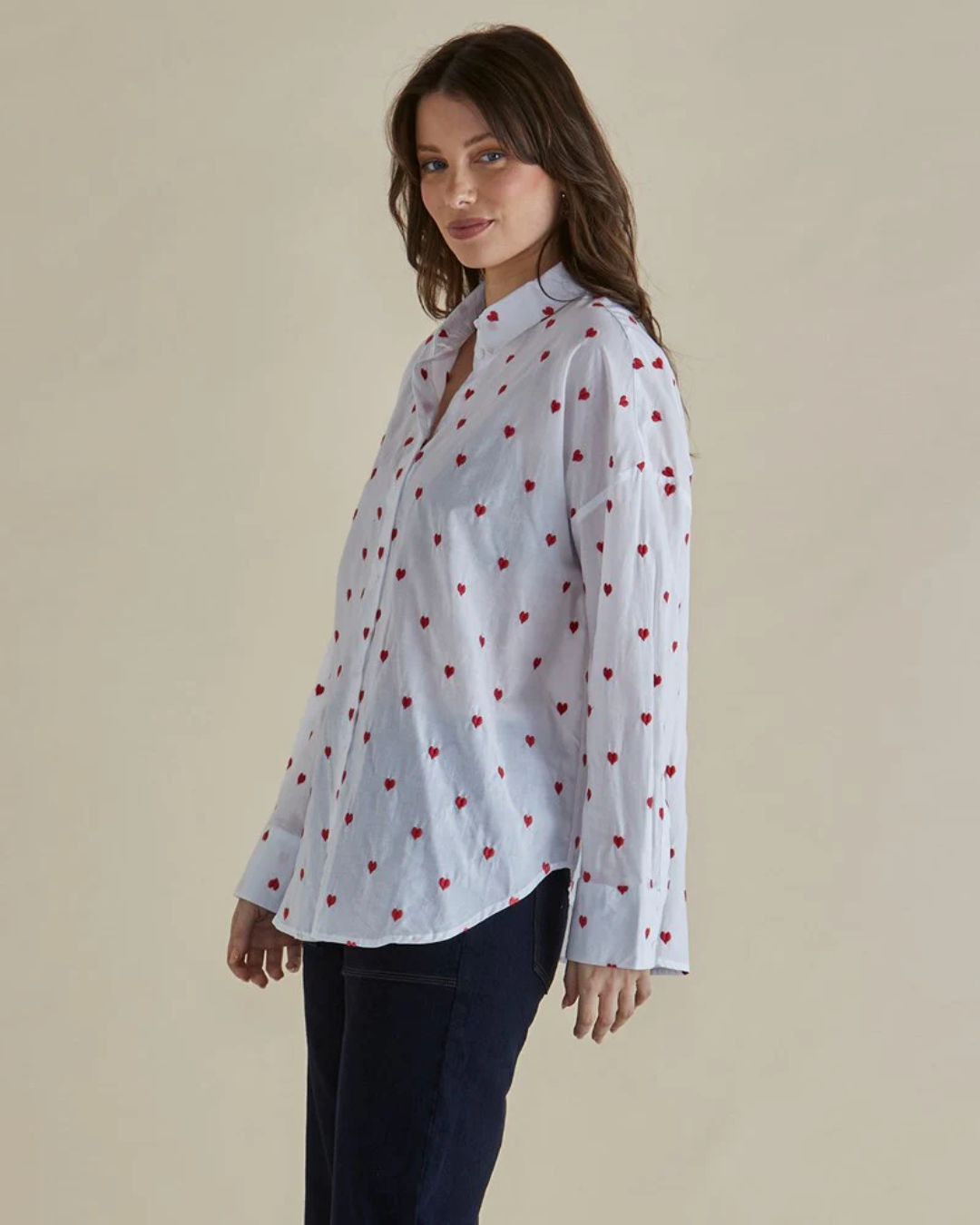 BETTY - SAGE SHIRT