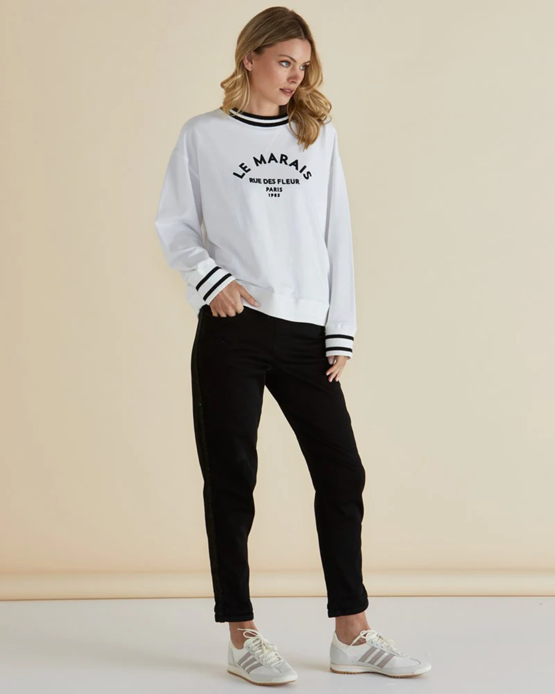 BETTY - HARLOW DENIM JOGGER
