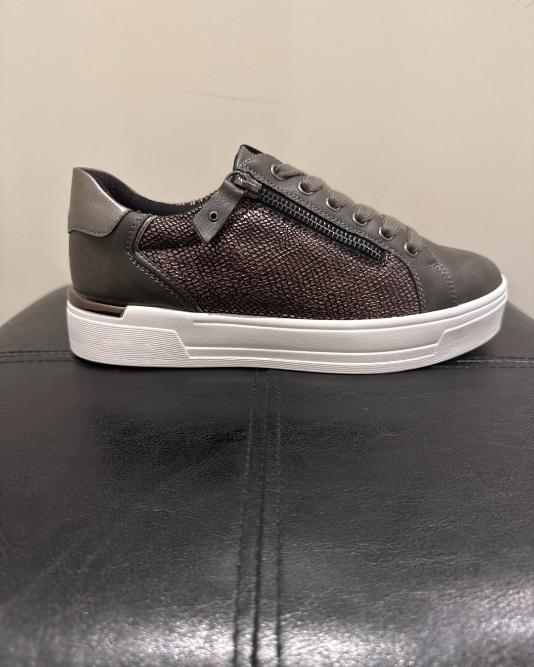 Lunar Hype Pewter Grey Trainers