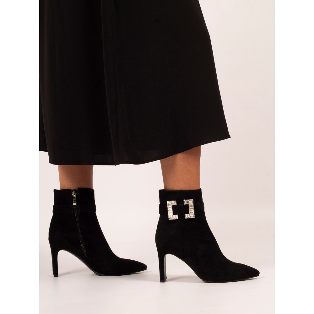 LUNAR - SHANNON BLACK ANKLE BOOT