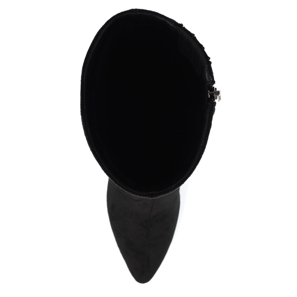 LUNAR - WITHAM BLACK LONG BOOT